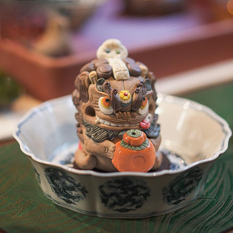Everything Goes Well” Pixiu Incense Holder|Kung Fu Tea Pet | Traditional Chinese Tea Culture Gift