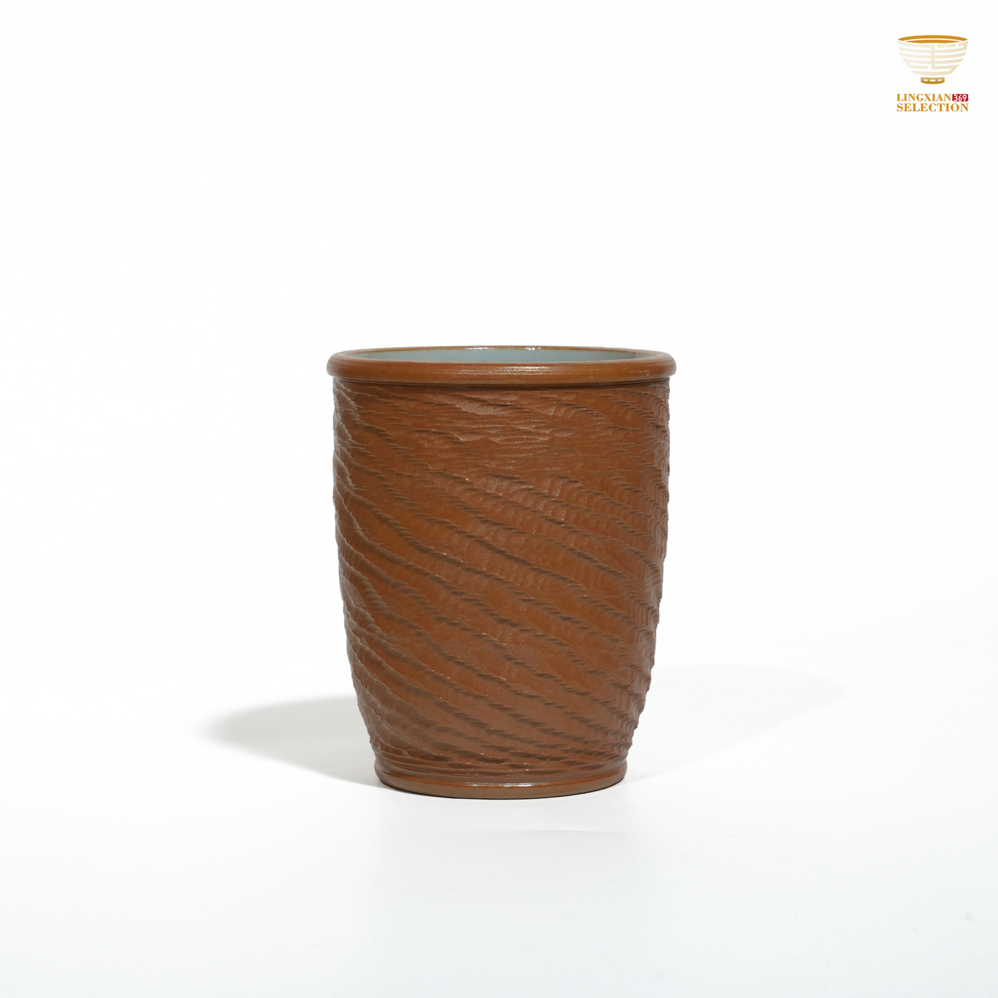 Liao Xinliang Plant-Ash Dual-Glaze Cola Cup | Handmade Ceramic Beverage Cup | Natural Textured Design · Elegant Tumbler for T or Drinks