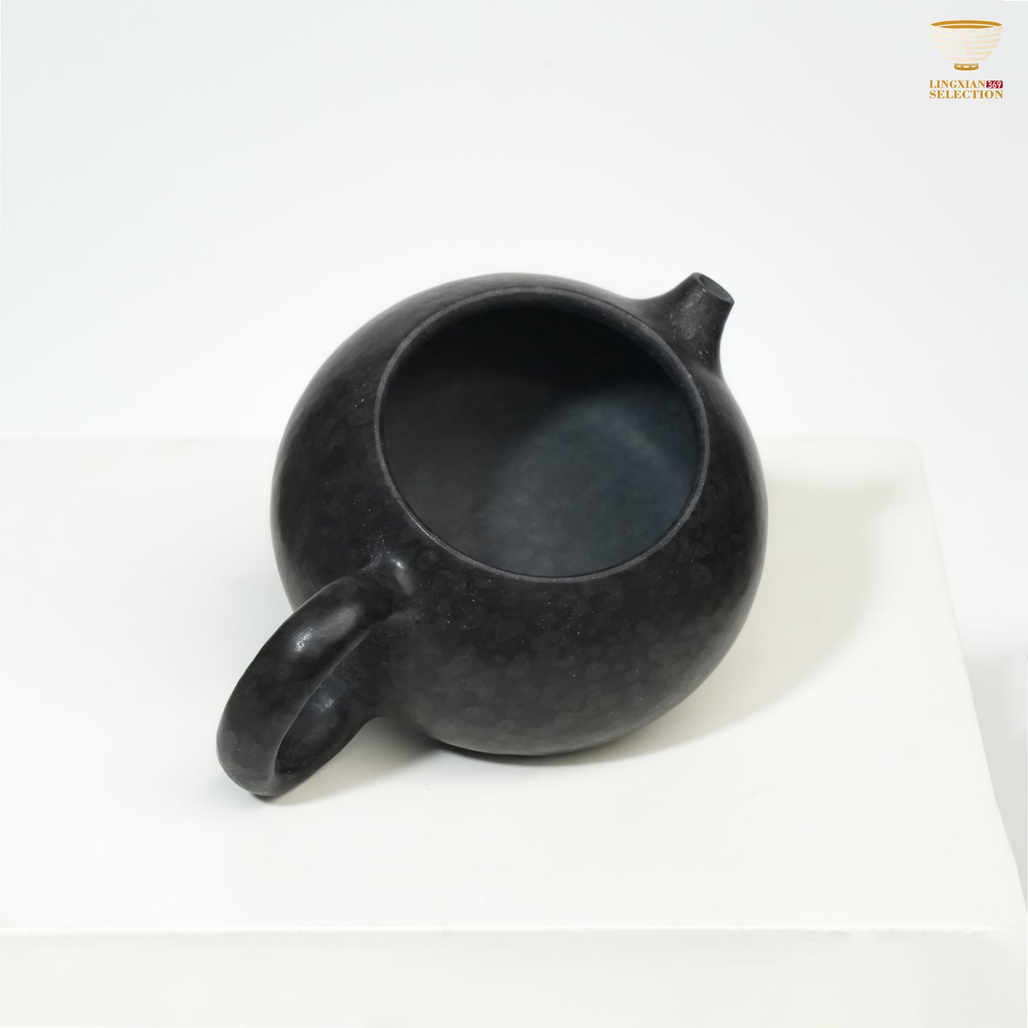 【Hunan An Hua Tillite Stone Xishi Teapot (Fish Roe Glaze)】 Glacial Rock Teapot |Hand-Carved Natural Stone|Water Purification Effect|Translucent Texture|Oriental Tea Aesthetic
