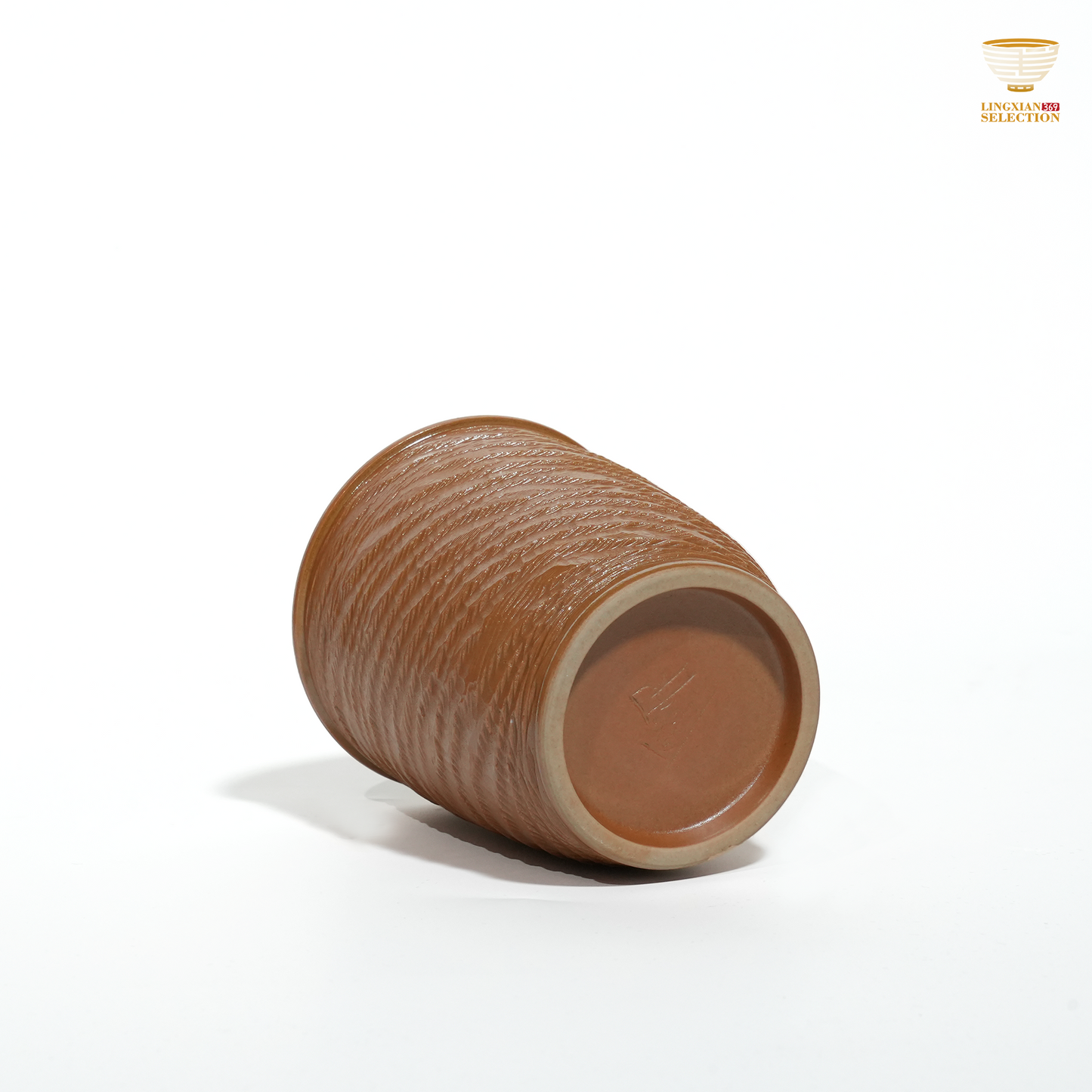 Liao Xinliang Plant-Ash Dual-Glaze Cola Cup | Handmade Ceramic Beverage Cup | Natural Textured Design · Elegant Tumbler for T or Drinks