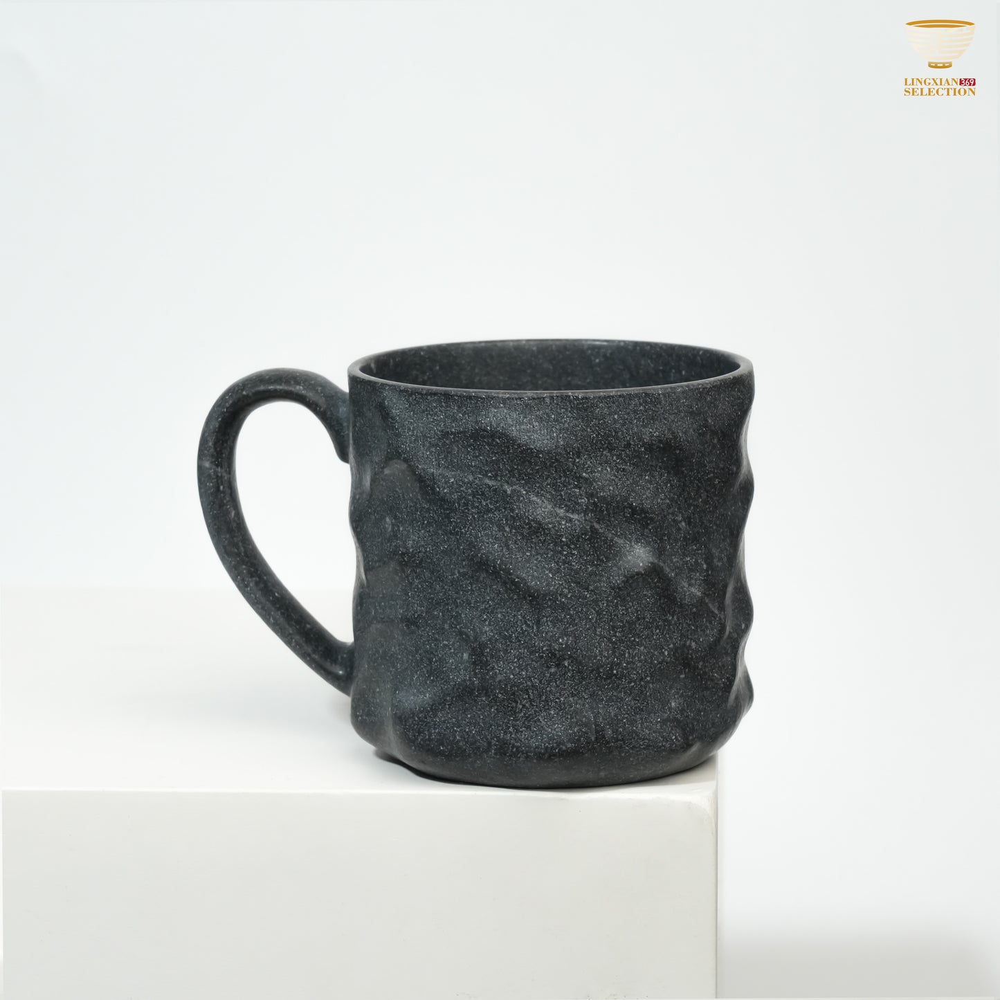 【Hunan An Hua Tillite Stone Teacup】|Natural Stone Material · Hand-Carved Craftsmanship · Distinct Rock Texture · A Refined Choice for Tea Aesthetics
