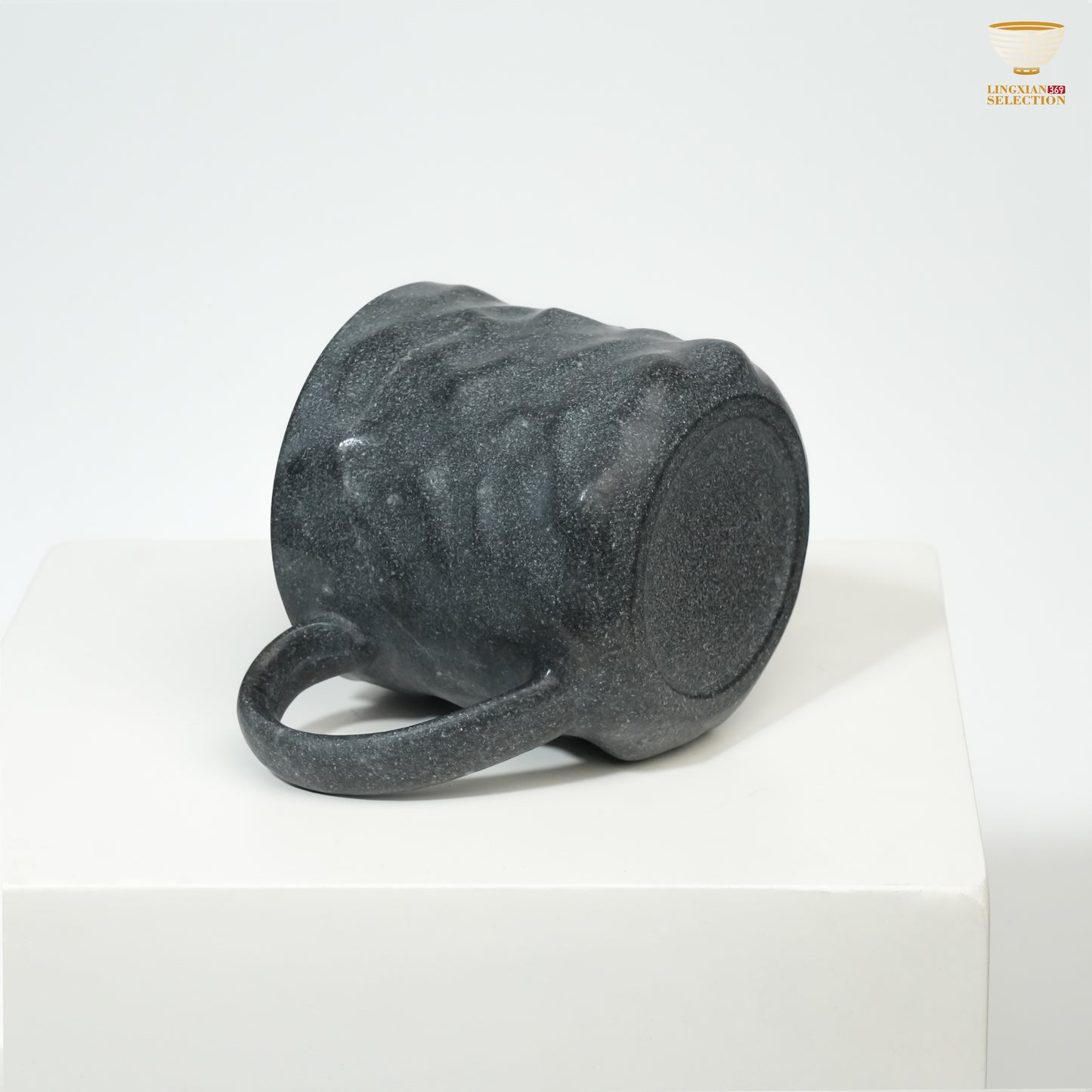 【Hunan An Hua Tillite Stone Teacup】|Natural Stone Material · Hand-Carved Craftsmanship · Distinct Rock Texture · A Refined Choice for Tea Aesthetics