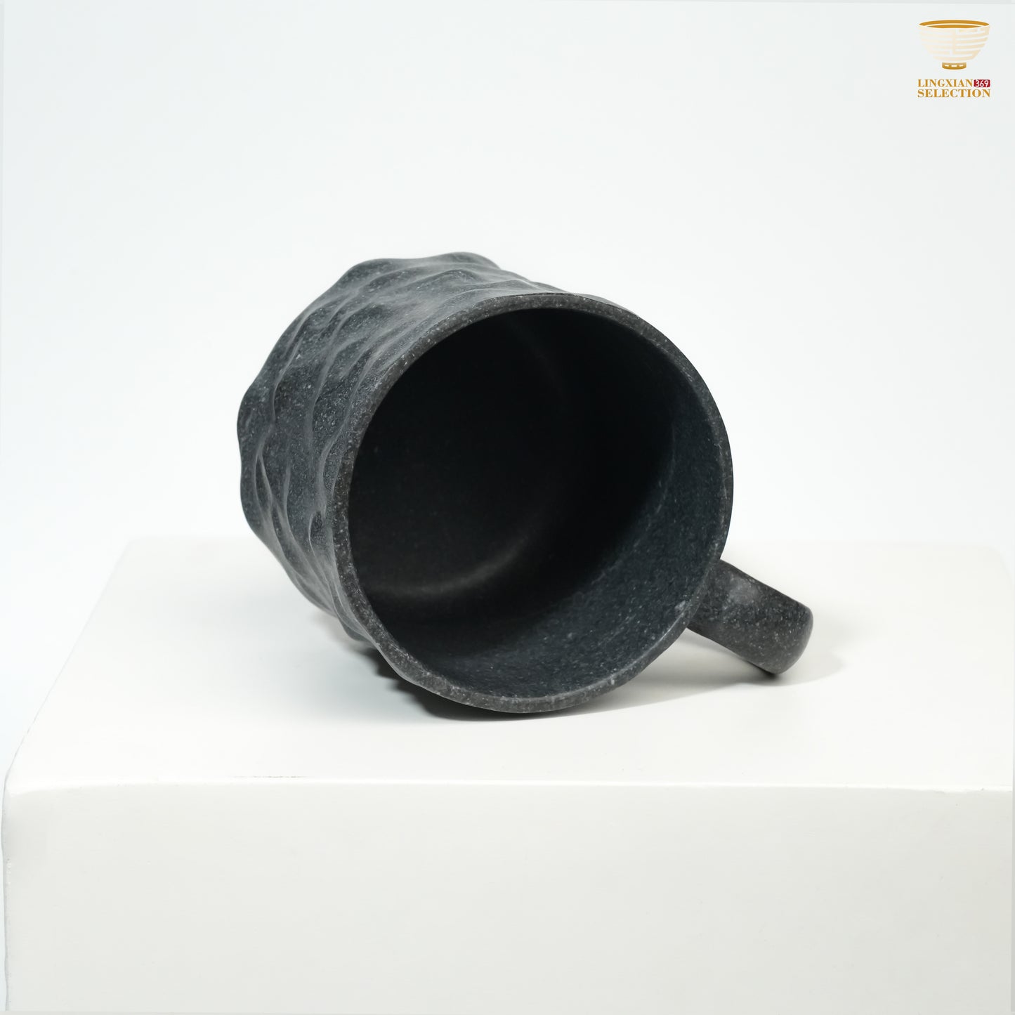【Hunan An Hua Tillite Stone Teacup】|Natural Stone Material · Hand-Carved Craftsmanship · Distinct Rock Texture · A Refined Choice for Tea Aesthetics