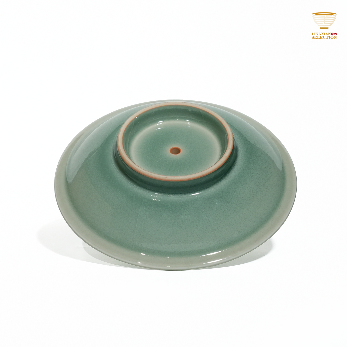 Liao Xinliang Leaf Incense Holder | Celadon Art Incense Burner | Handcrafted · Zen-Inspired Elegant Aromatherapy Stand