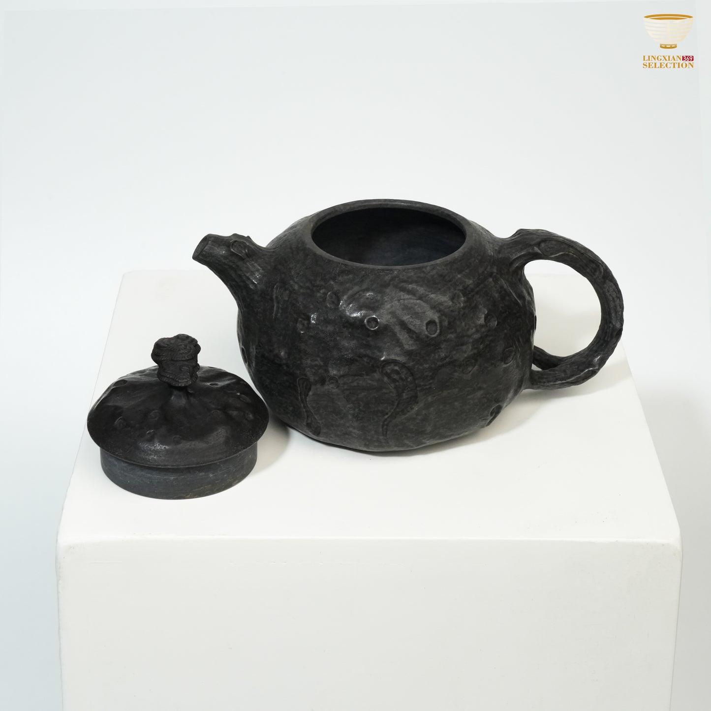 【Hunan An Hua Tillite Stone Gongchun Teapot】 Glacial Rock Teapot |Hand-Carved Natural Stone|Water Purification Effect|Translucent Texture|Oriental Tea Aesthetic