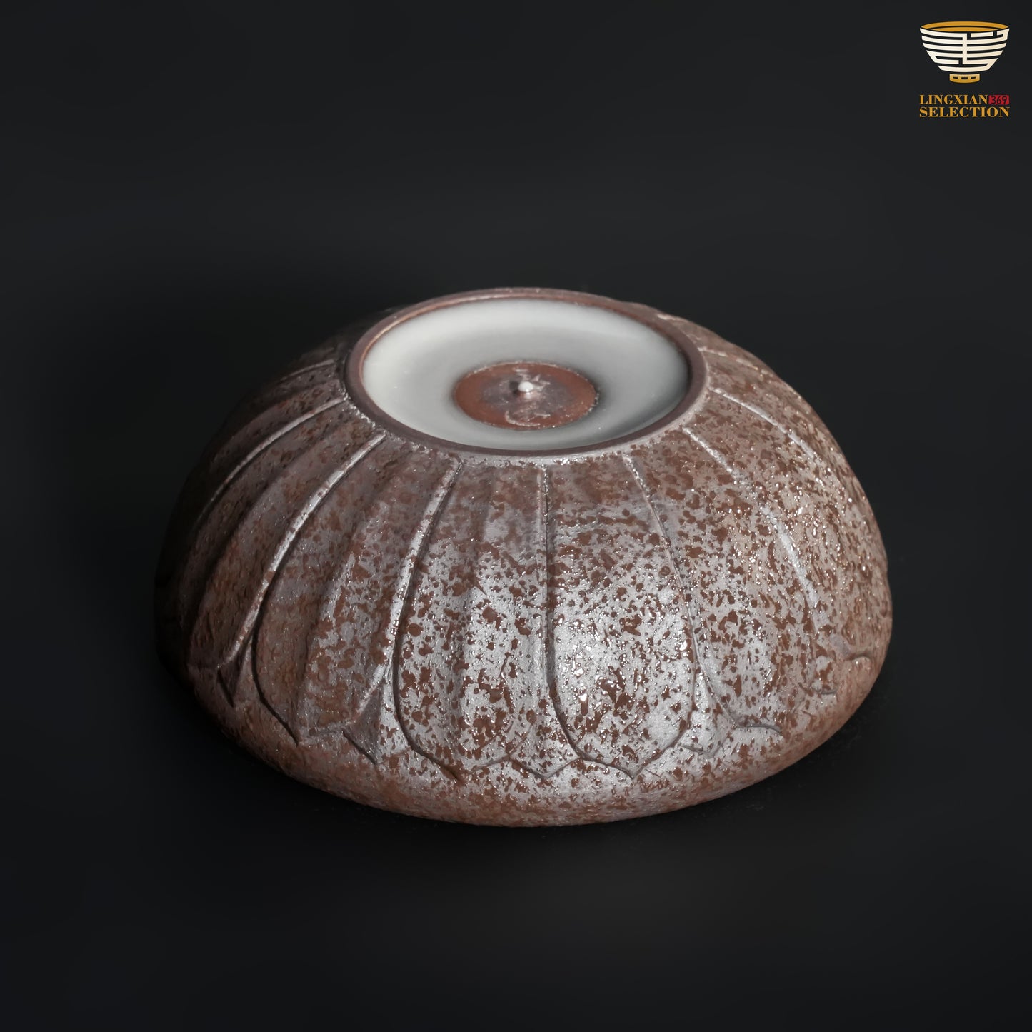 Wu Jun · Bowl Lotus Series Master Cup|Lotus Shell Exterior, Jade-Like Interior, Embodying the Essence of Eastern Tea Culture