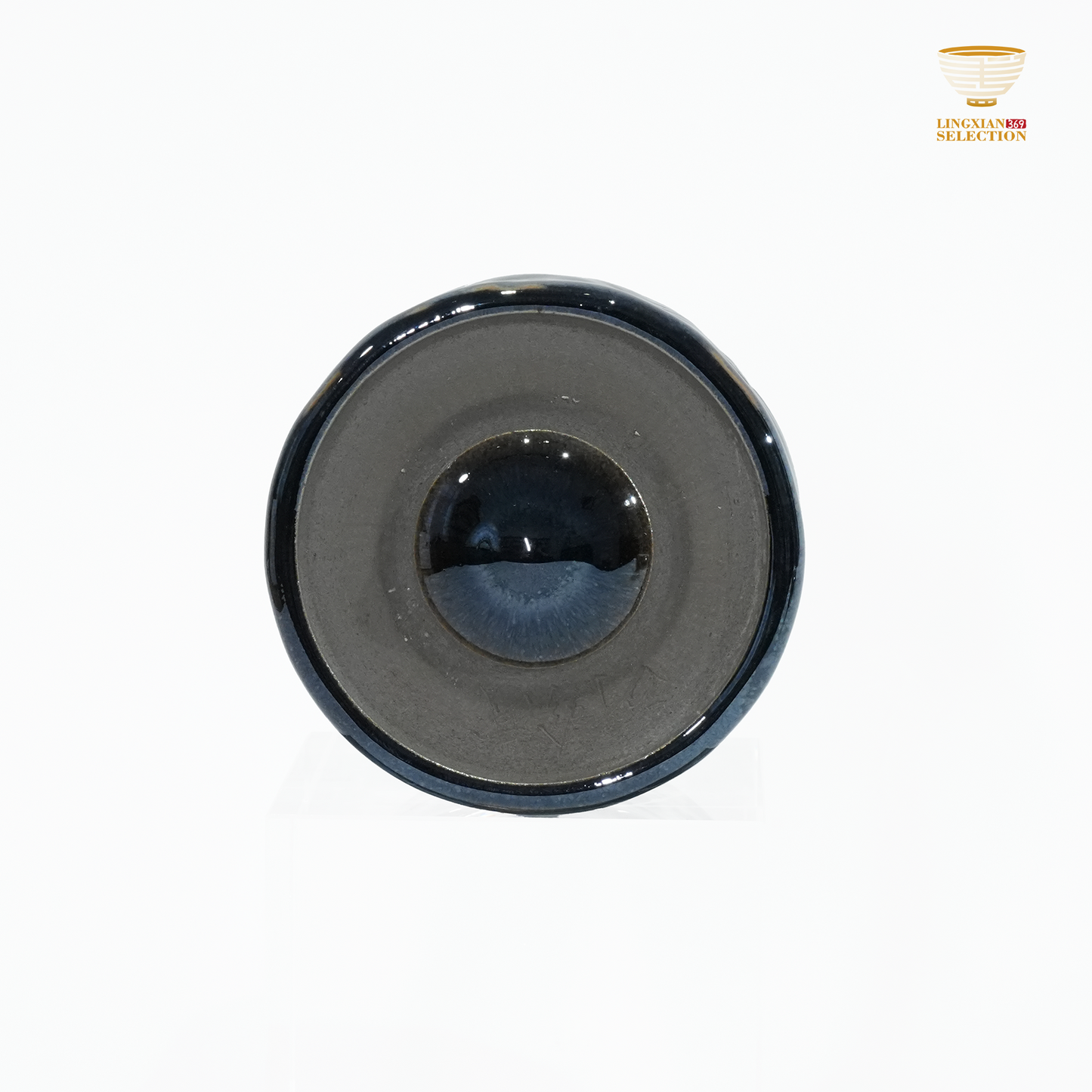 Bai Ding · Hidden Dragon Spinning Cup | Flowing Iridescent Glaze · Subtle Majesty · Handcrafted Jian Ware Teaware