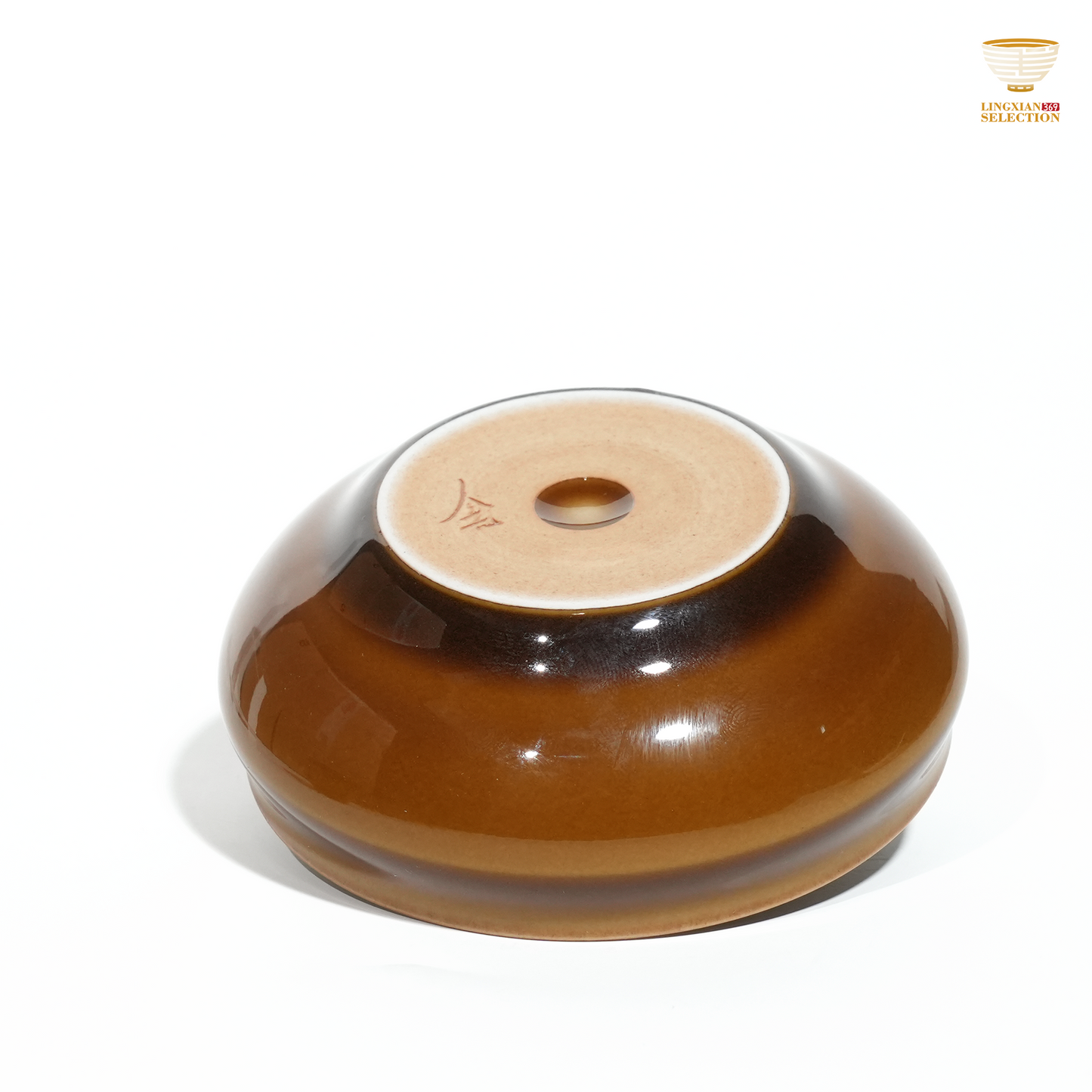 Liao Xinliang "Autumn Waters" Rise with the Wind and Waves Tea Cup | Celadon Art Ceramic Cup | Handmade · Minimalist & Elegant Drinking Cup