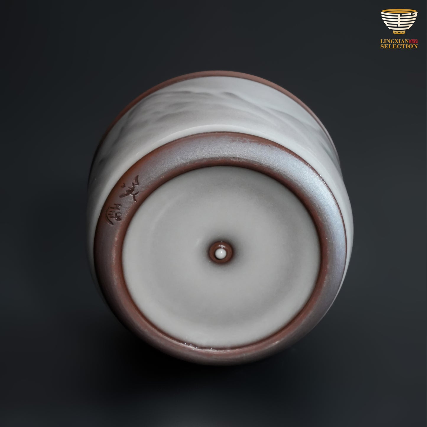 Wu Jun · “Snow-Covered Hills” Teacup|Whispers of Winter Mountains in a Single Cup