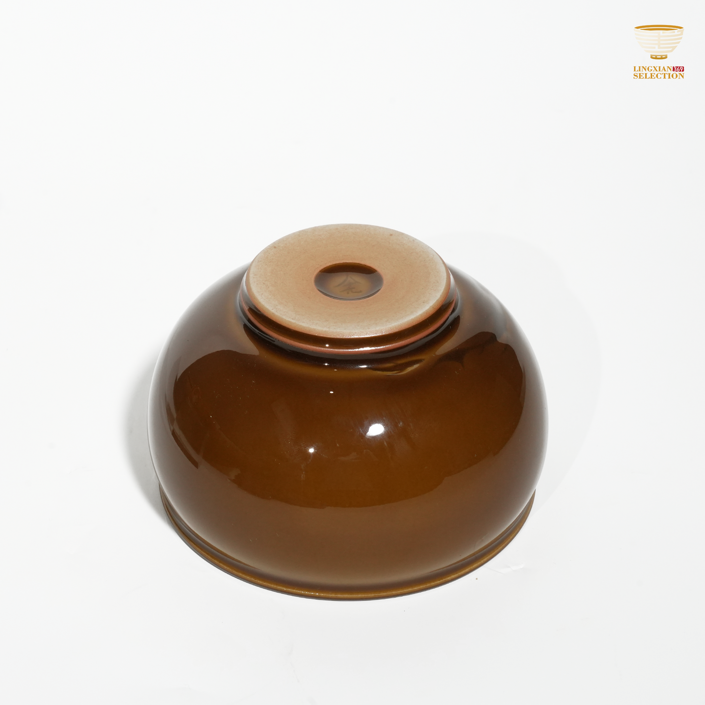 Liao Xinliang "Autumn Waters" Big Fish & Begonia Teacup | Celadon Art Ceramic Cup | Handmade · Minimalist & Elegant Drinking Cup
