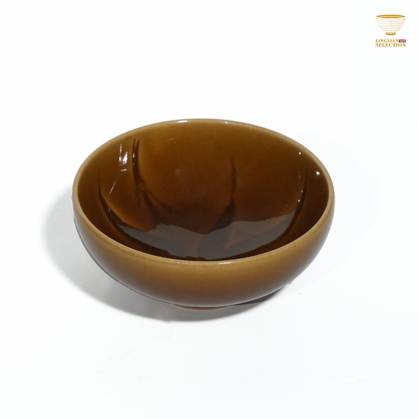 Liao Xinliang "Autumn Waters" Bamboo Tea Cup | Celadon Art Ceramic Cup | Handmade · Minimalist & Elegant Drinking Cup