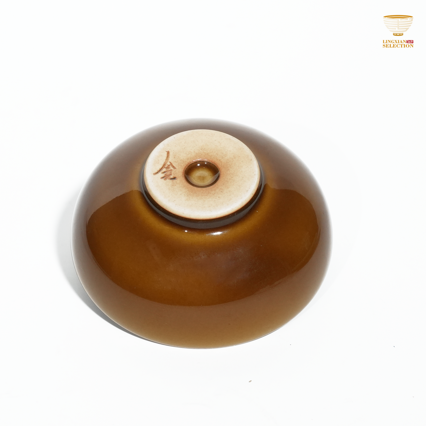 Liao Xinliang "Autumn Waters" Bamboo Tea Cup | Celadon Art Ceramic Cup | Handmade · Minimalist & Elegant Drinking Cup