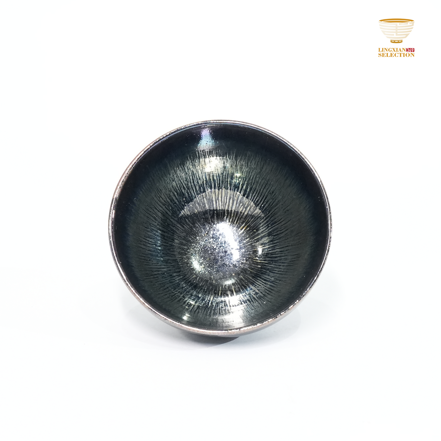 Bai Ding · Water Sprout Bell Cup | Fluid Grace · Luminous Glaze Fire · Handcrafted Jian Ware Teacup