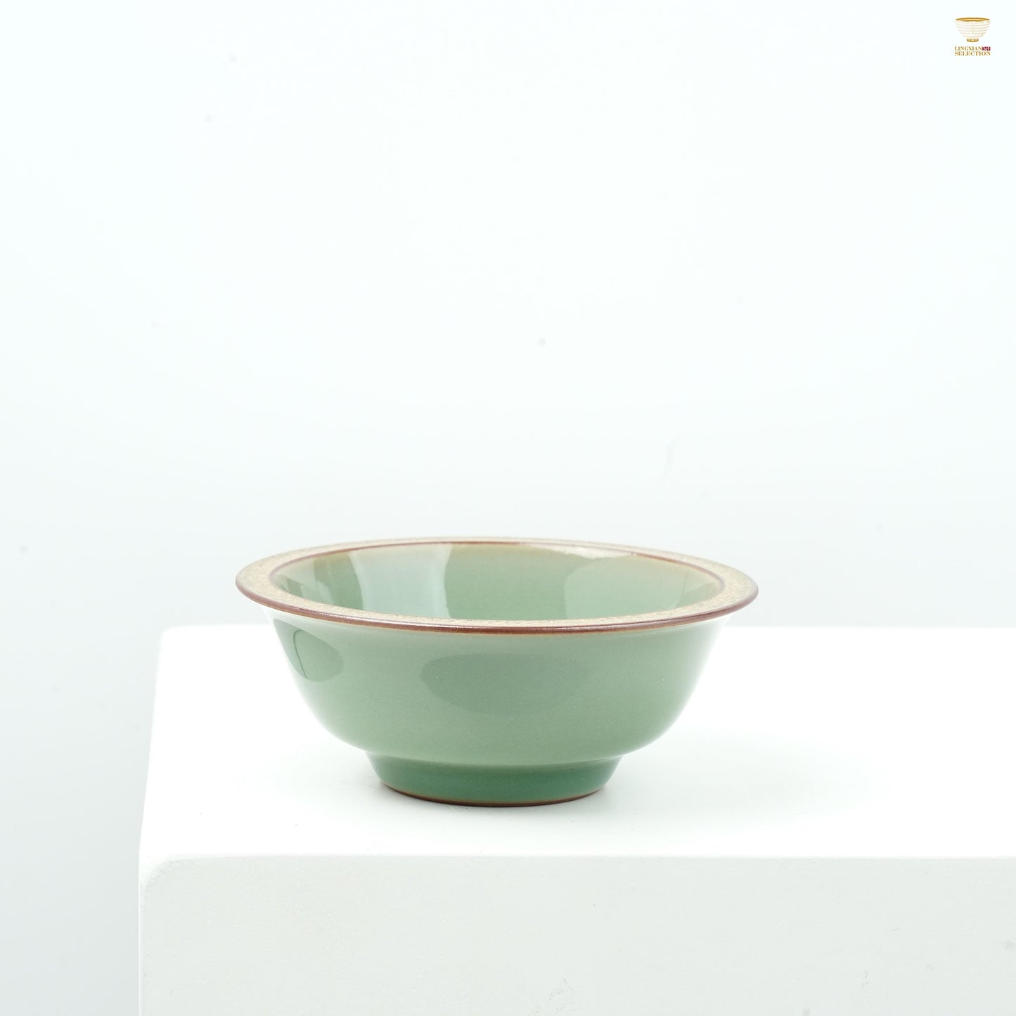 Celadon Teacup by Master Chen Huifang – Celadon Glaze with Tea Foam Rim, Two Elegant Shapes, Handcrafted Chinese Tea Aesthetics, Jade Glaze Porcelain, Artistic Chinese Gift