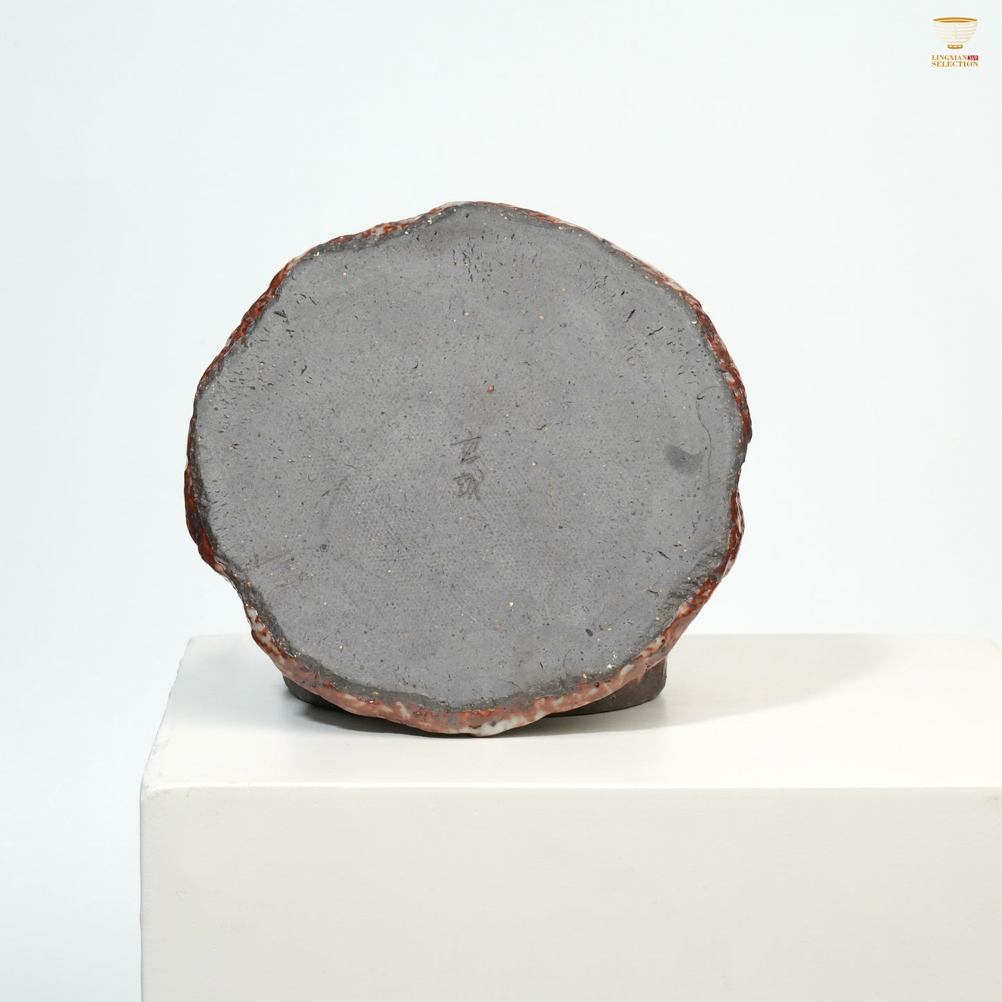 Gao Yue · Shino Ware Incense Burner|Handmade Wood-Fired Ceramic · Natural Stone Texture · Kintsugi Aesthetics · Zen Art Decor