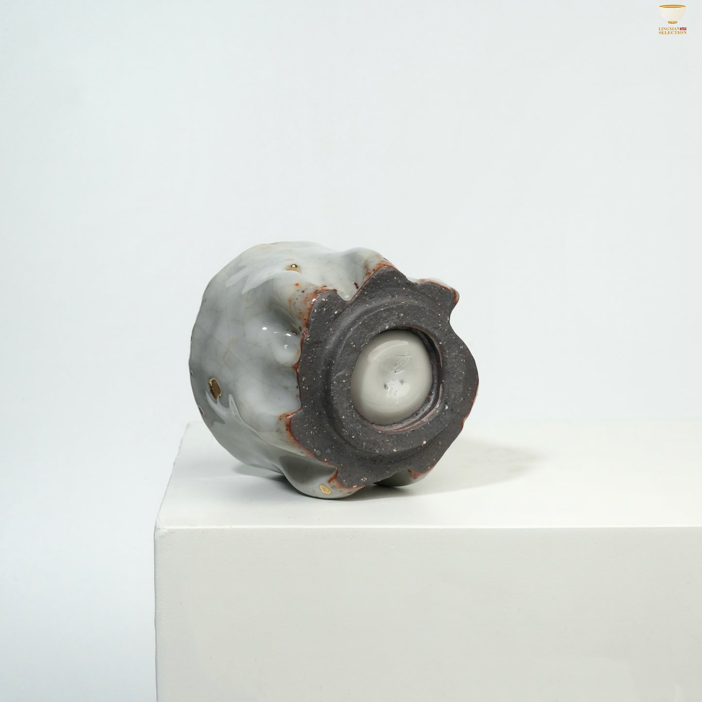Gao Yue · Shino Ware Hand-Pinched Teacup|Wabi-Sabi Style · Artisan Shape · Natural Texture · Unique Aesthetic