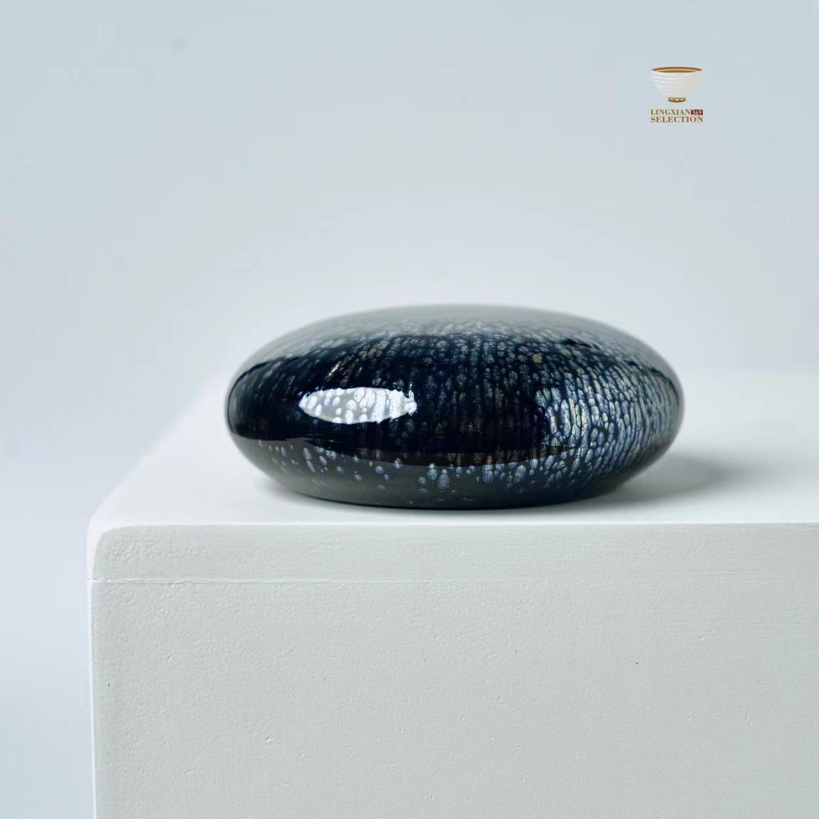 【BaiDing Handcrafted Lid Rest/Lid Holder 】Multi-Form Tea Tool|Artisan Relief Design|Ideal for Gongfu Tea & Incense Space