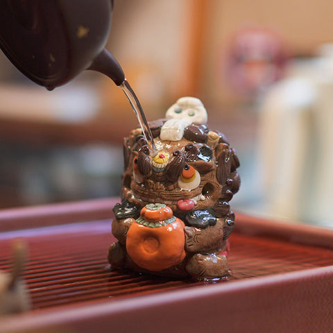 Everything Goes Well” Pixiu Incense Holder｜Kung Fu Tea Pet | Traditional Chinese Tea Culture Gift