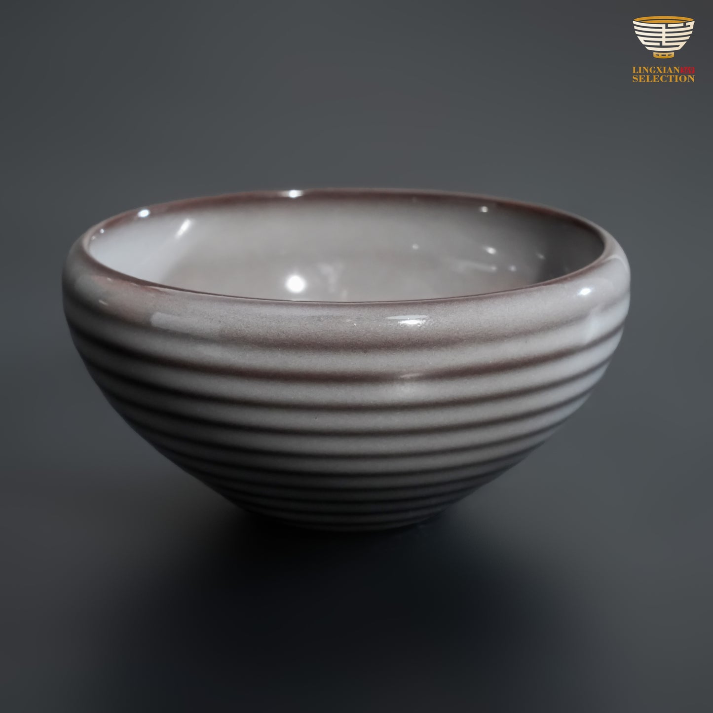 Wu Jun · A Bowl of Spring Water Teacup｜Soft Glaze, Flowing Spiral, Serenity in Form