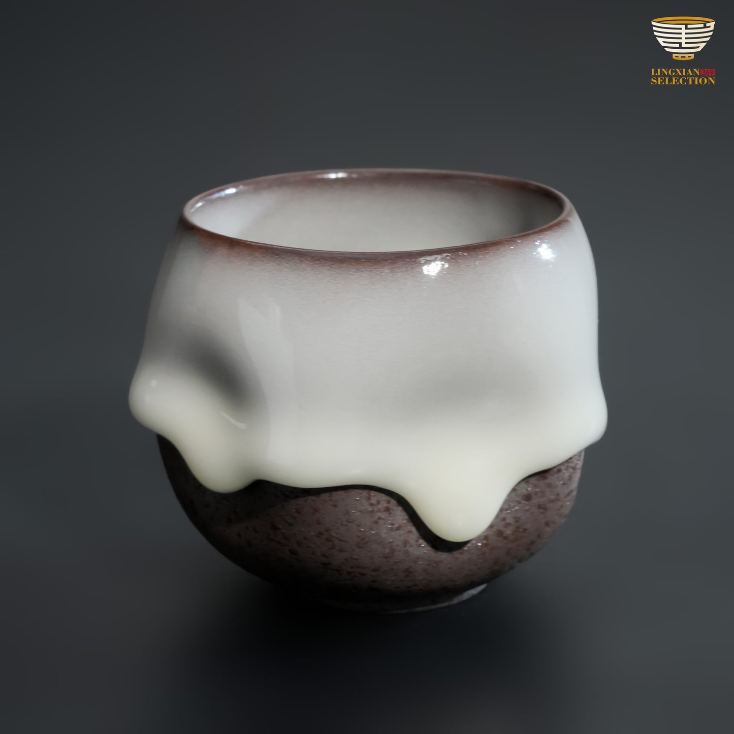 Wu Jun · Spring Flow Series Teacup｜Glaze Like Flowing Water, Form Inspired by Nature