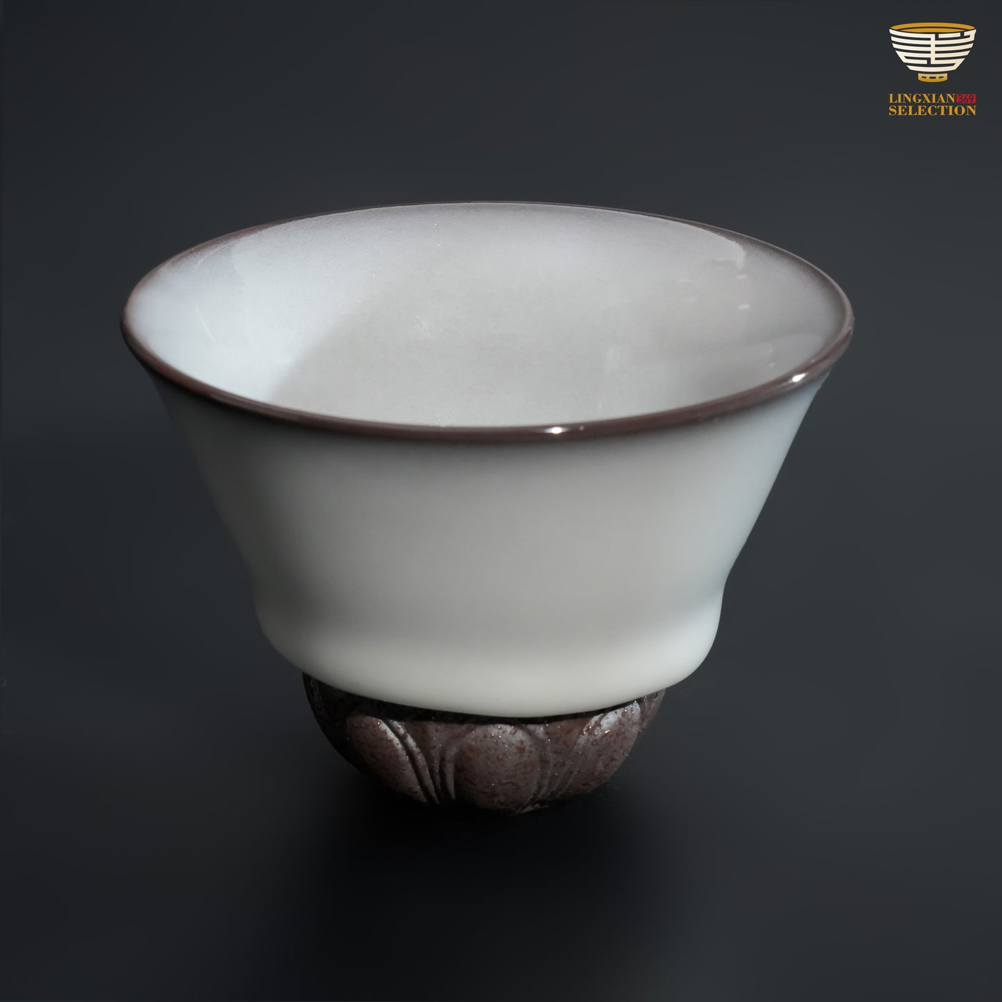 Wu Jun · Spring Flow Series Teacup｜Glaze Like Flowing Water, Form Inspired by Nature
