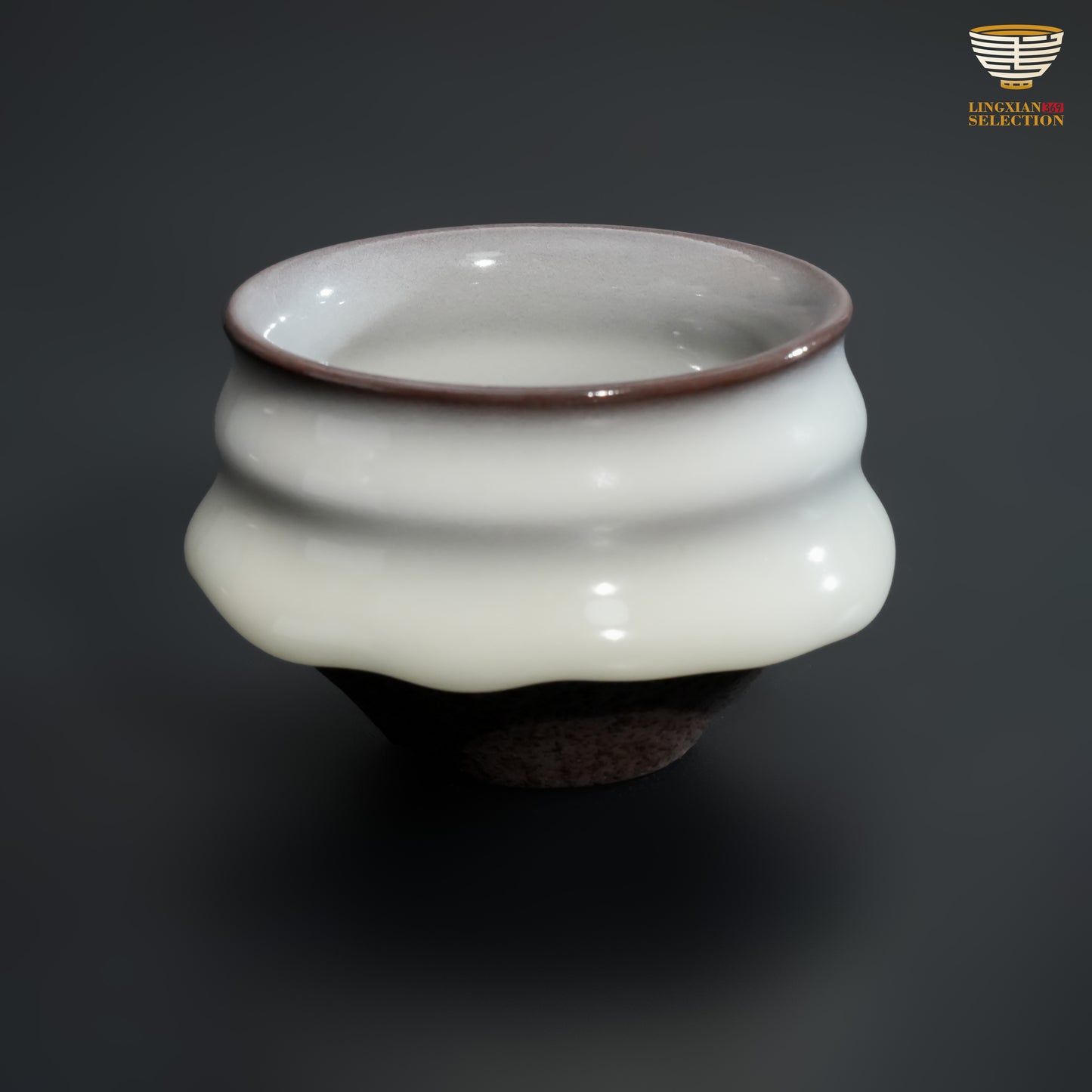 Wu Jun · Spring Flow Series Teacup｜Glaze Like Flowing Water, Form Inspired by Nature