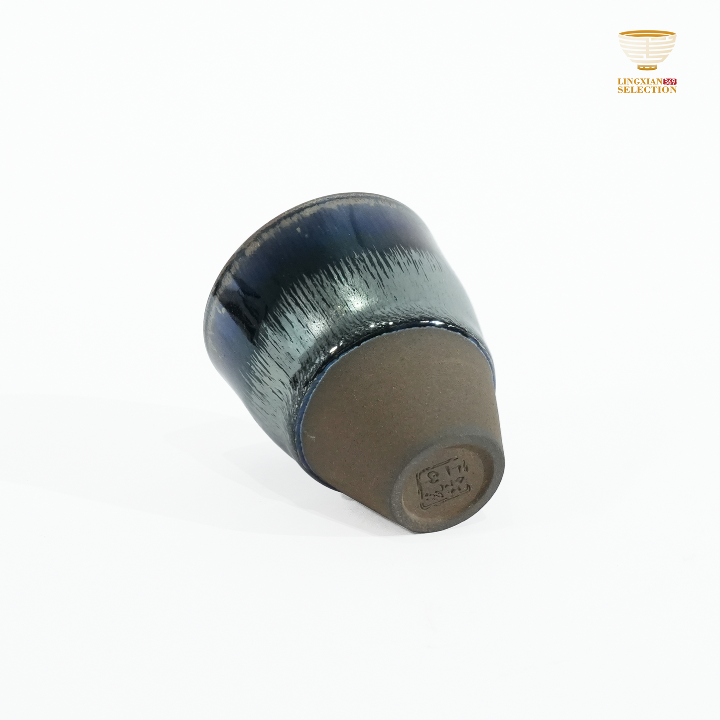 Bai Ding · Water Sprout Bullet Cup | Fluid Grace · Luminous Glaze Fire · Handcrafted Jian Ware Teacup