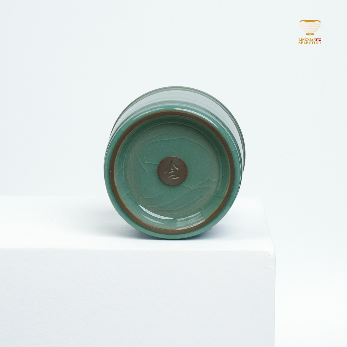 【Longquan Celadon by Liao Xinliang ·Ice crackles Horizon Teacup Series｜A Masterpiece of Craftsmanship & Tea Aesthetic Collection】