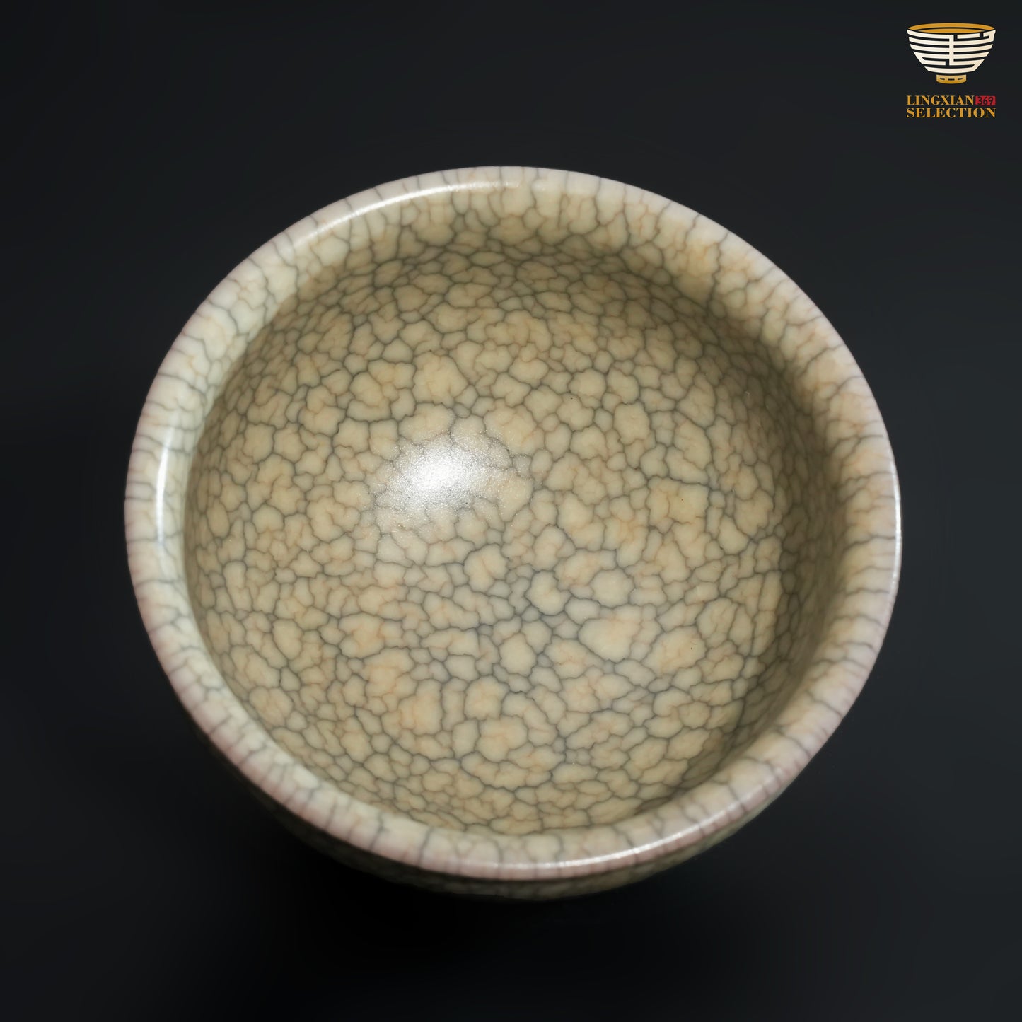 Wu Jun · Legacy Ge Kiln Tea Cup Series｜Reviving Song Dynasty Aesthetics｜Purple Rim, Iron Foot, Timeless Elegance