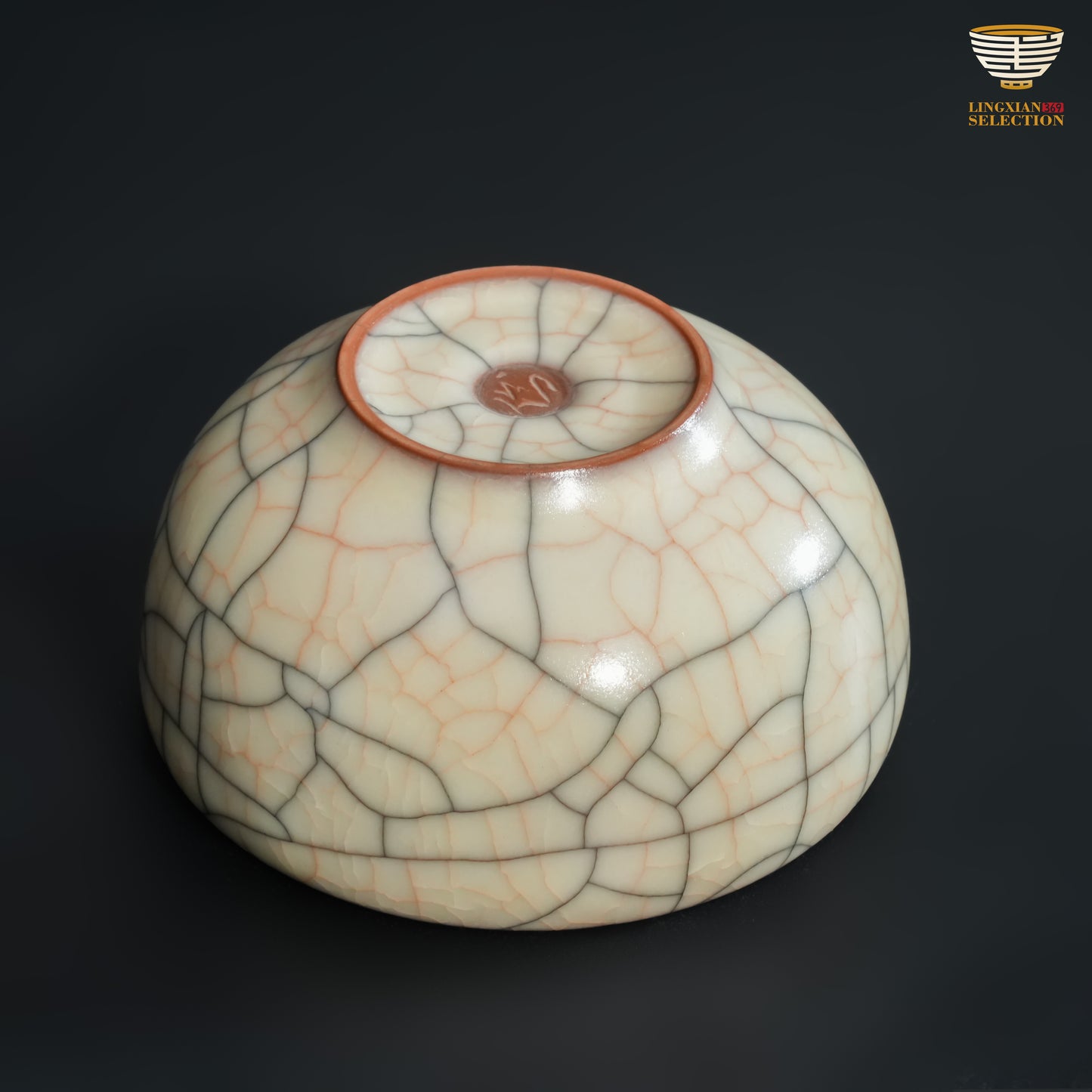 Wu Jun · Legacy Ge Kiln Tea Cup Series｜Reviving Song Dynasty Aesthetics｜Purple Rim, Iron Foot, Timeless Elegance