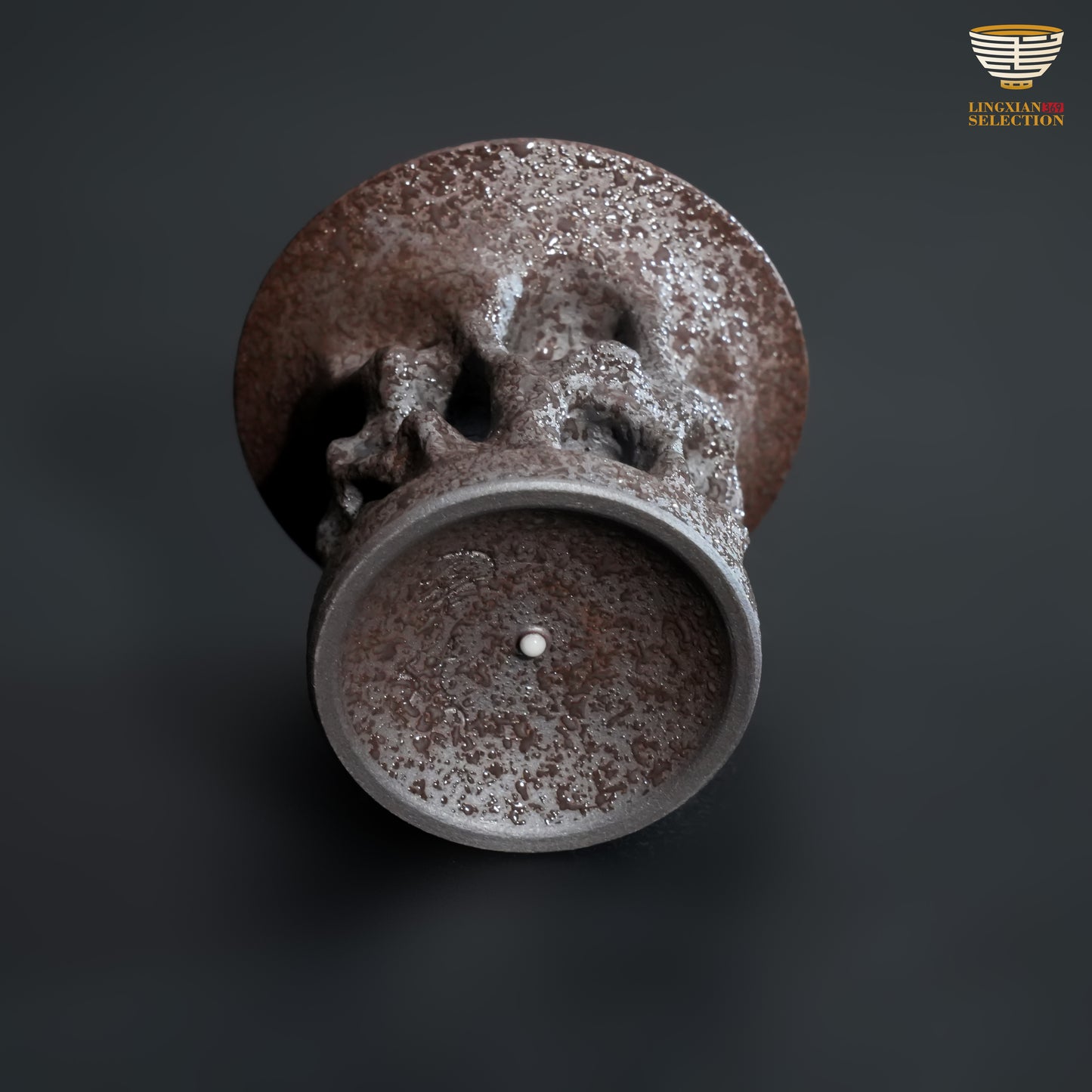 Wu Jun · Drum-Stool Lid Holder & Taihu Rock Lid Holder｜Tea Table Essentials with Sculptural Elegance