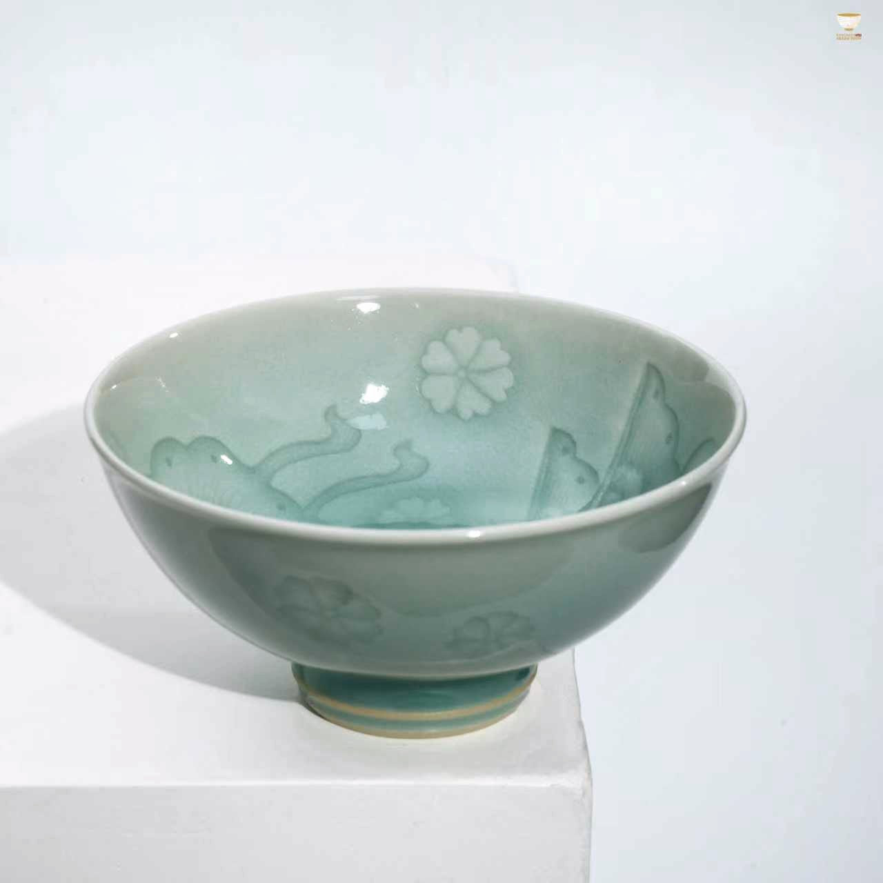 【Longquan Celadon by Liao Xinliang · Butterfly Teacup｜A Masterpiece of Craftsmanship & Tea Aesthetic Collection】