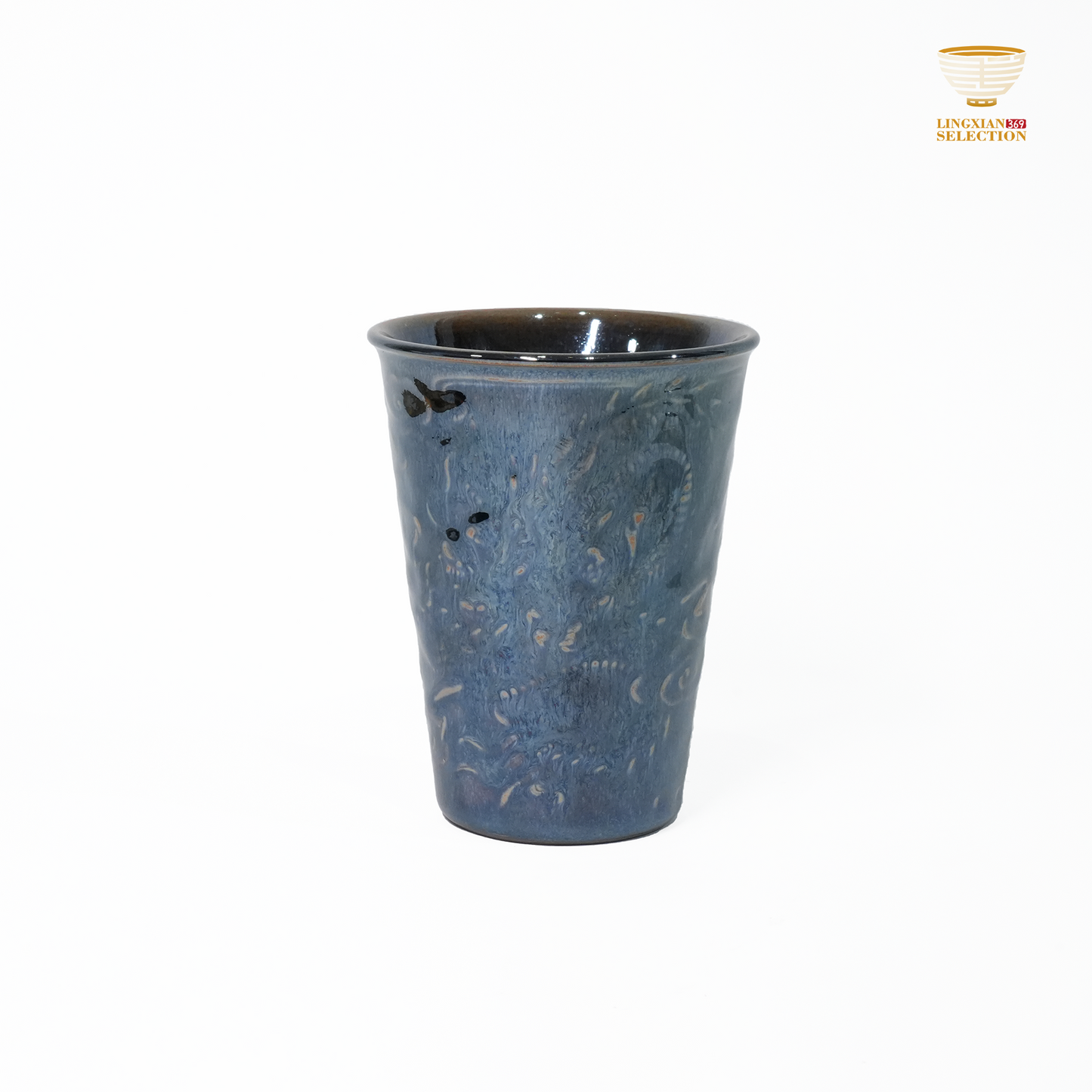 Bai Ding · Hidden Dragon Cola Cup | Flowing Iridescent Glaze · Subtle Majesty · Handcrafted Jian Ware Teaware