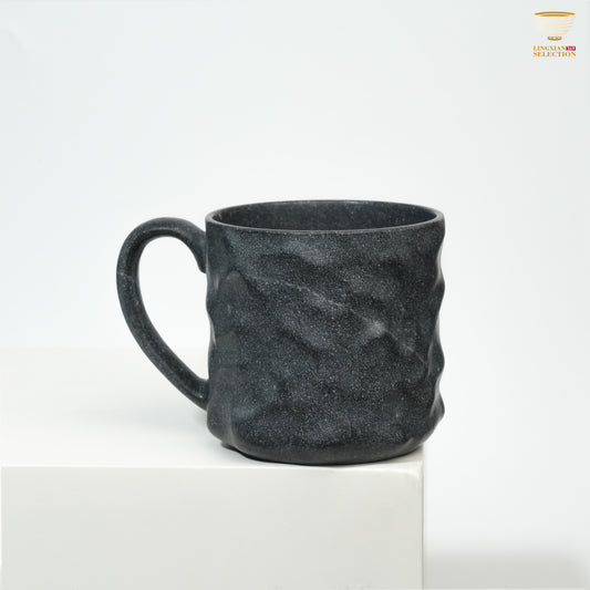 【Hunan An Hua Tillite Stone Teacup】｜Natural Stone Material · Hand-Carved Craftsmanship · Distinct Rock Texture · A Refined Choice for Tea Aesthetics