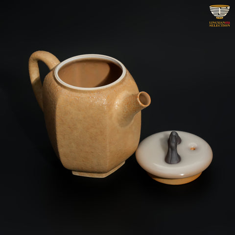 Wu Jun · Antique Gold Teapot Series｜Elegant Celadon with Vintage Glaze｜Classic Craftsmanship, Modern Charm
