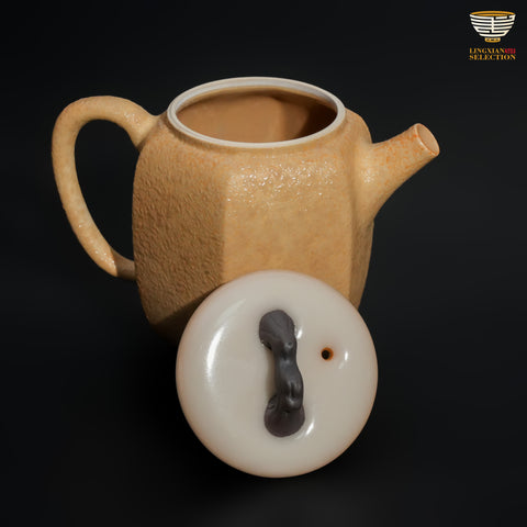 Wu Jun · Antique Gold Teapot Series｜Elegant Celadon with Vintage Glaze｜Classic Craftsmanship, Modern Charm