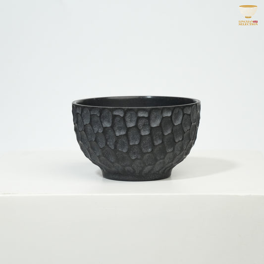 【Hunan An Hua Tillite Stone Spring Surge Bowl Teacup 】｜Natural Stone Material · Hand-Carved Craftsmanship · Distinct Rock Texture · A Refined Choice for Tea Aesthetics