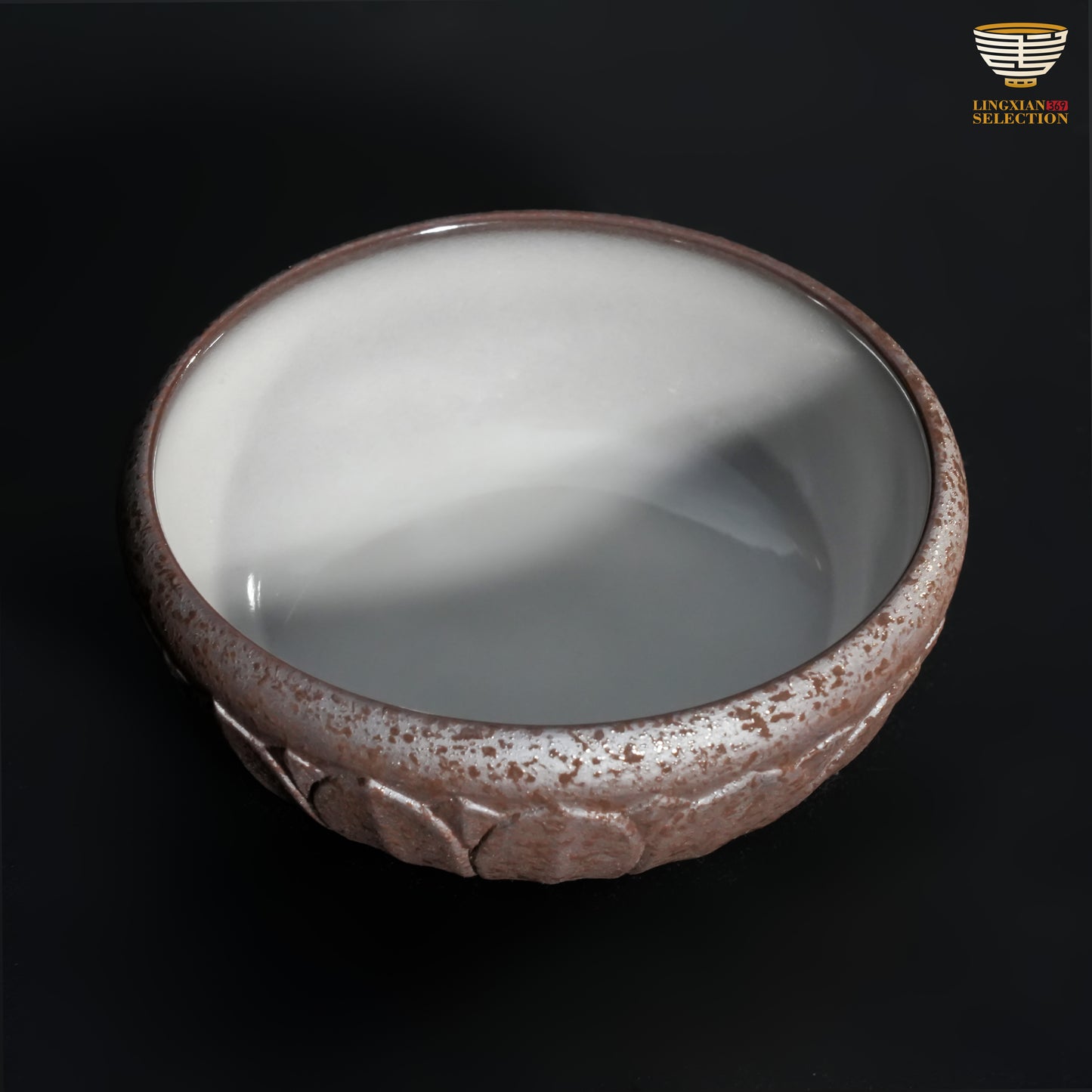 Wu Jun · Bowl Lotus Series Master Cup｜Lotus Shell Exterior, Jade-Like Interior, Embodying the Essence of Eastern Tea Culture
