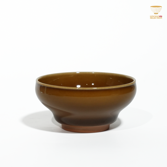 Liao Xinliang "Autumn Waters" Bamboo Tea Cup | Celadon Art Ceramic Cup | Handmade · Minimalist & Elegant Drinking Cup