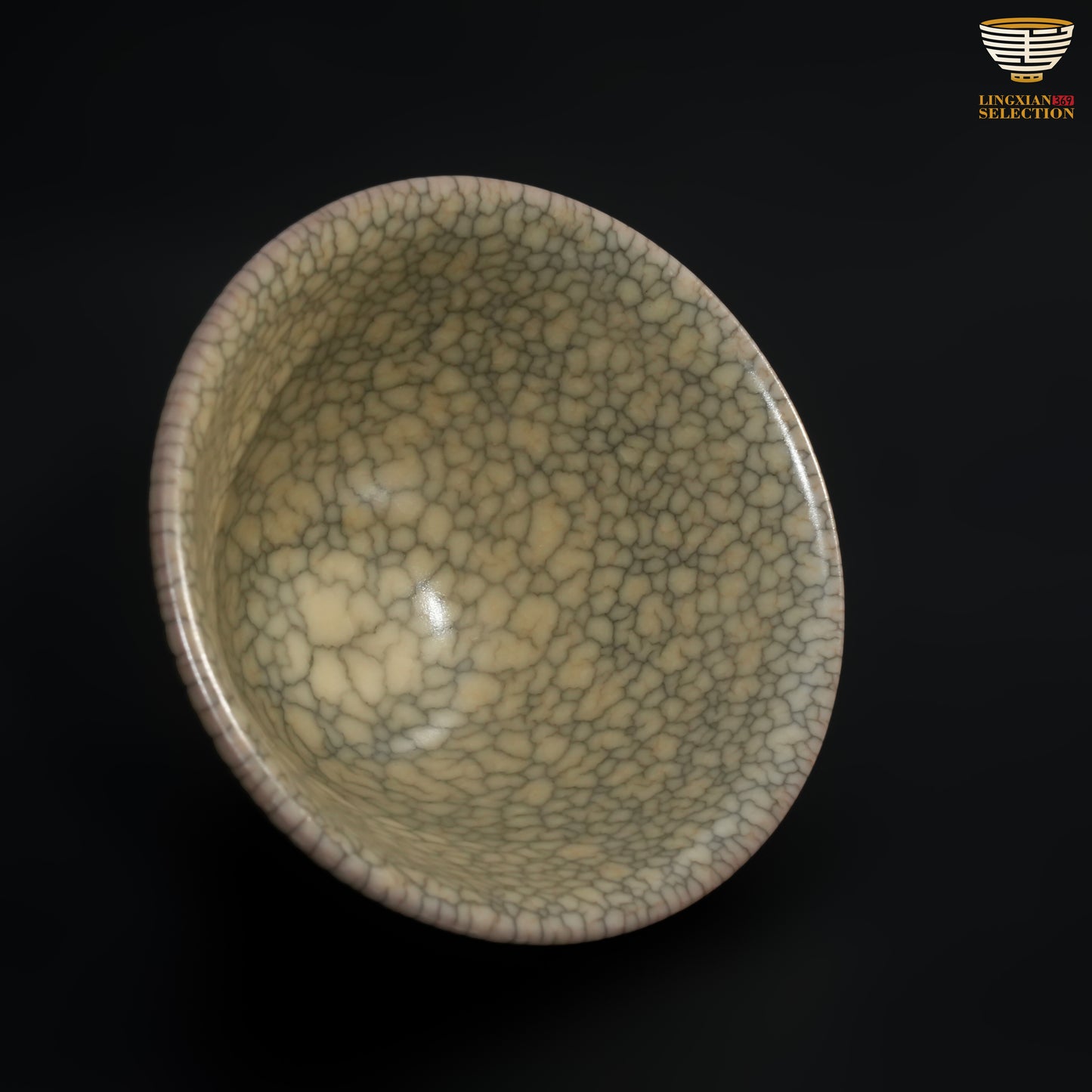 Wu Jun · Legacy Ge Kiln Tea Cup Series｜Reviving Song Dynasty Aesthetics｜Purple Rim, Iron Foot, Timeless Elegance