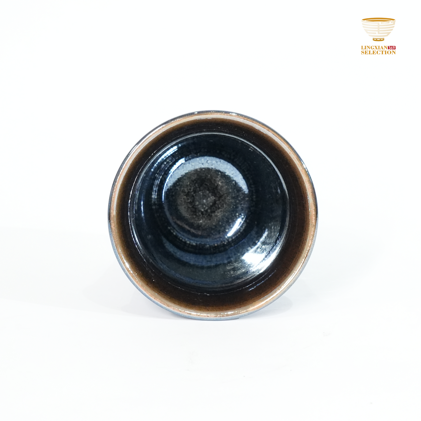 Bai Ding · Hidden Dragon Cola Cup | Flowing Iridescent Glaze · Subtle Majesty · Handcrafted Jian Ware Teaware