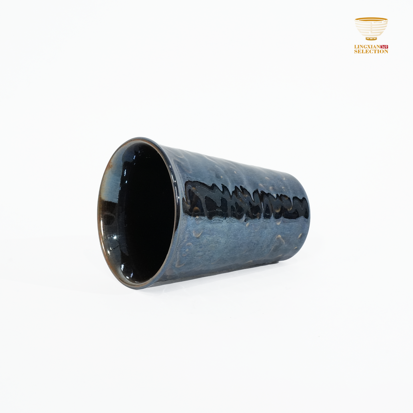 Bai Ding · Hidden Dragon Cola Cup | Flowing Iridescent Glaze · Subtle Majesty · Handcrafted Jian Ware Teaware