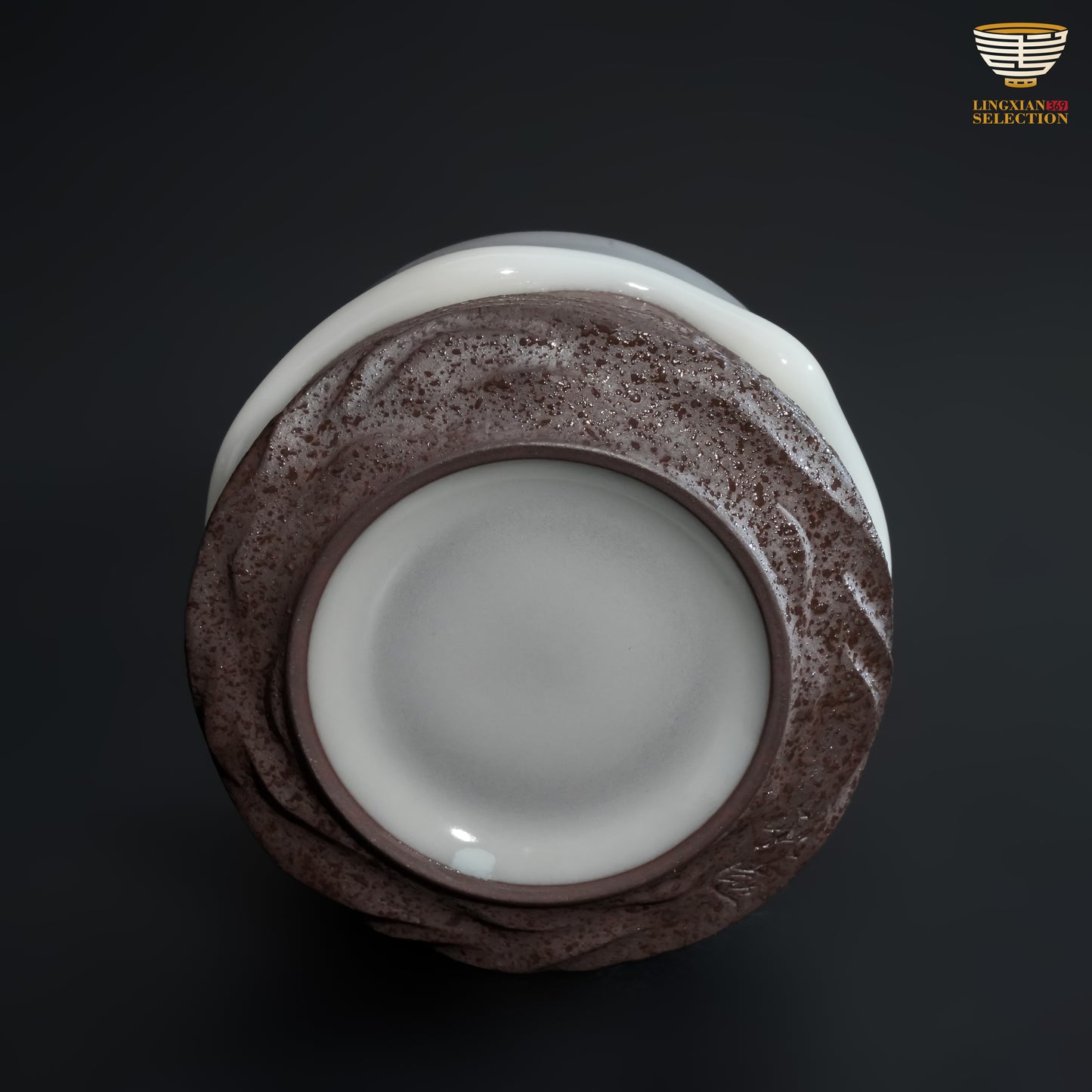 Wu Jun · Snowy Peaks & Rivers Series Teacup｜Handcrafted Art Reflecting the Mountains of the Plateau