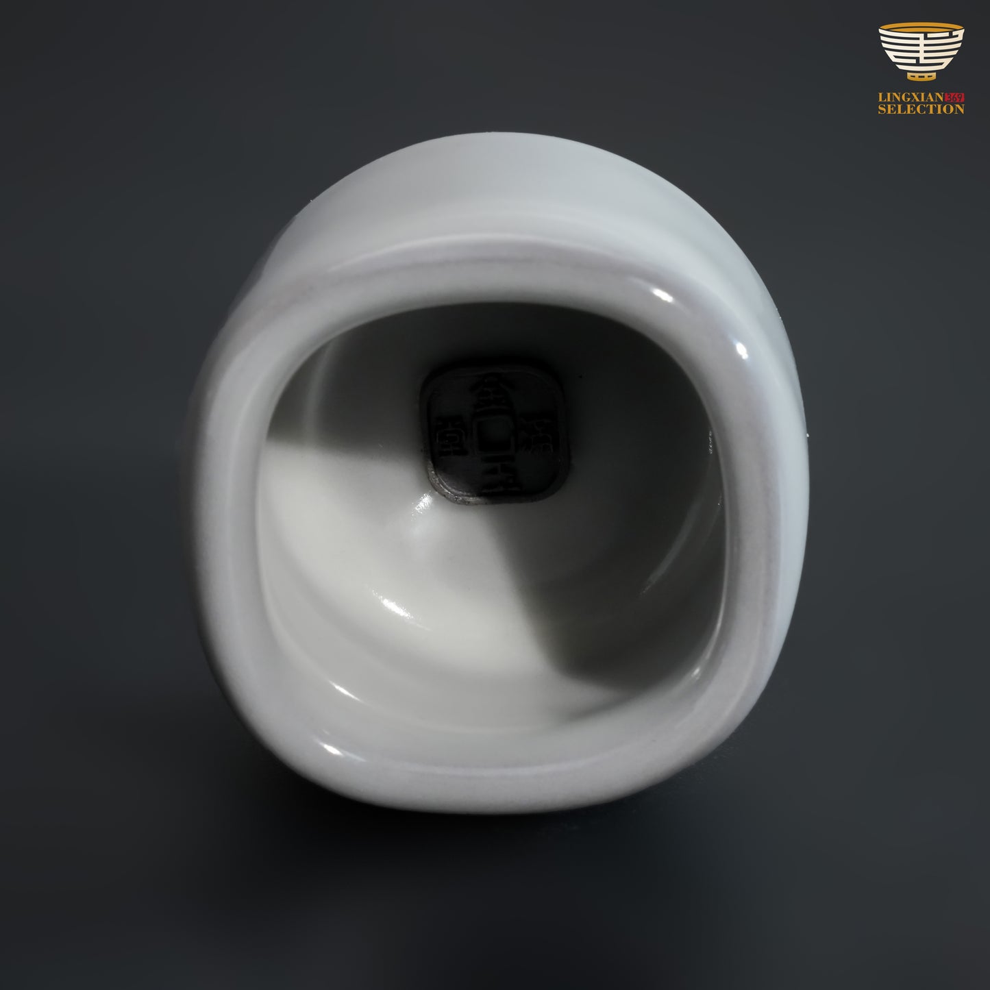 Wu Jun · Square Cup of Fortune & Jade｜A Sculpted Vessel of Elegance and Auspice