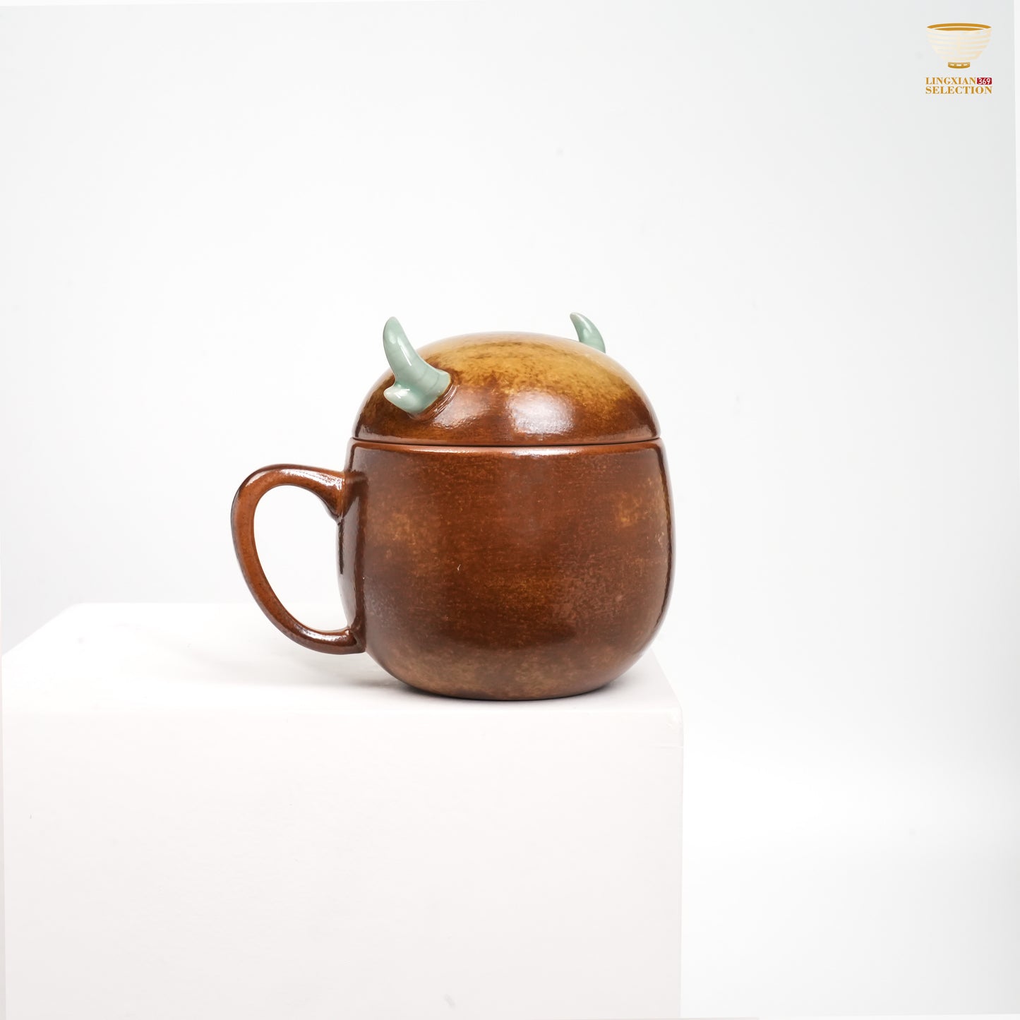 Jin Hongyang · Wood-Ash Glaze Mug Series｜High-Fired Wood Kiln · Handmade Ceramic Art · Unique Creative Design · Ideal for Daily Beverages