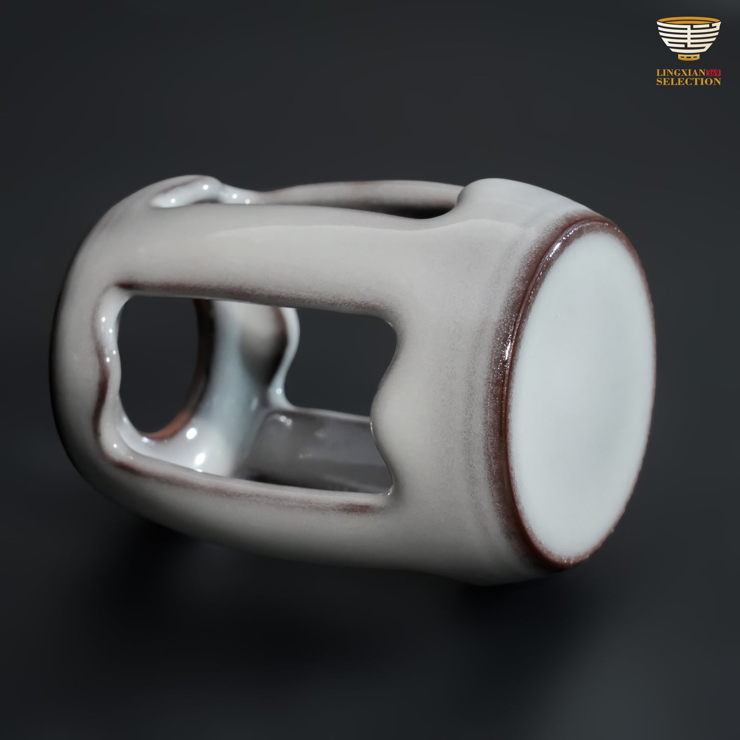 Wu Jun · Drum-Stool Lid Holder & Taihu Rock Lid Holder｜Tea Table Essentials with Sculptural Elegance