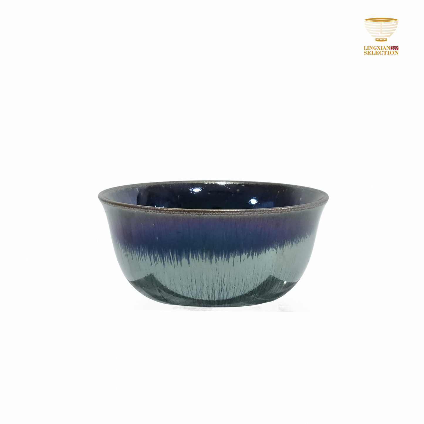 Bai Ding · Water Sprout Chicken Cup | Fluid Grace · Luminous Glaze Fire · Handcrafted Jian Ware Teacup
