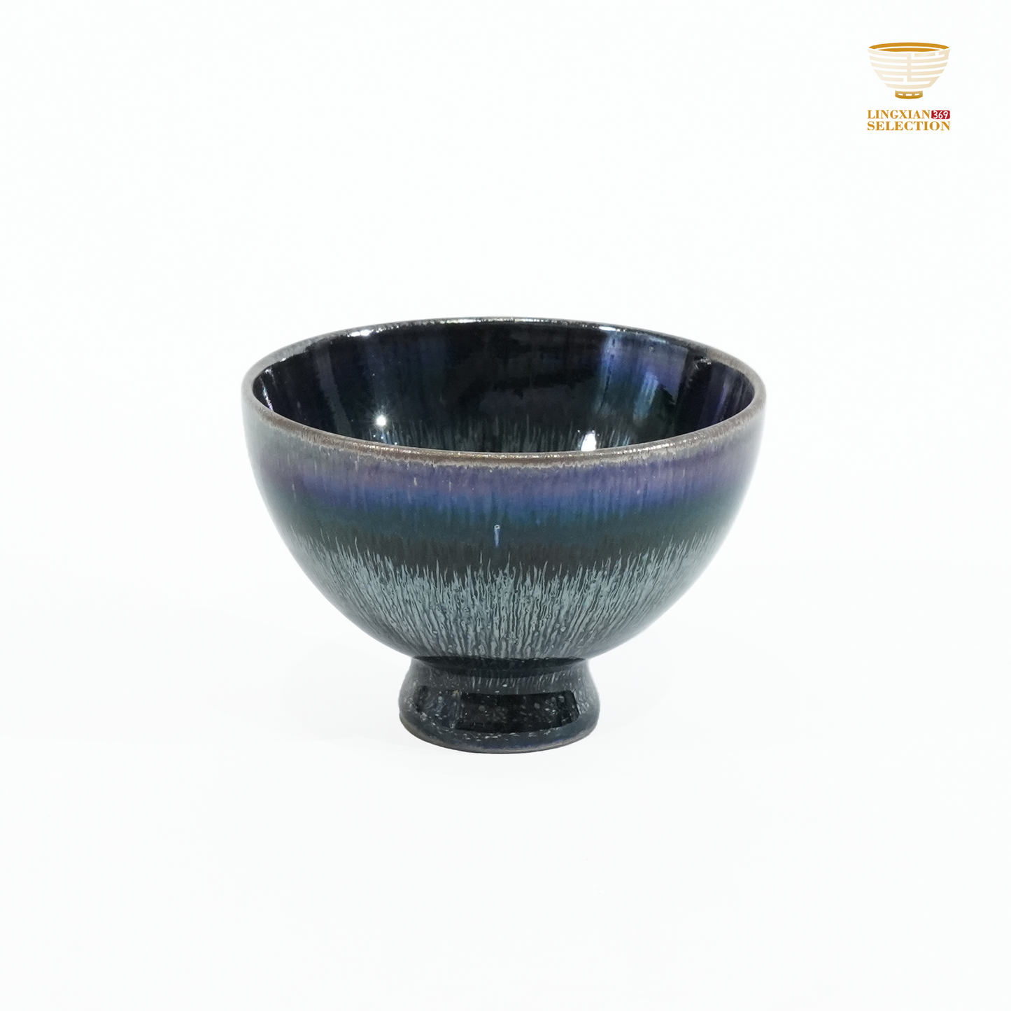 Bai Ding · Water Sprout Bell Cup | Fluid Grace · Luminous Glaze Fire · Handcrafted Jian Ware Teacup
