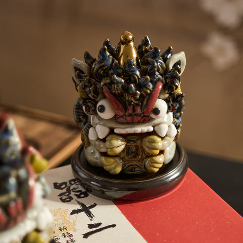 Golden Horn & Silver Horn Fortune-Attracting Pixiu Statues – Housewarming & Office Decor, Traditional Chinese Gift for New Home or Business Opening