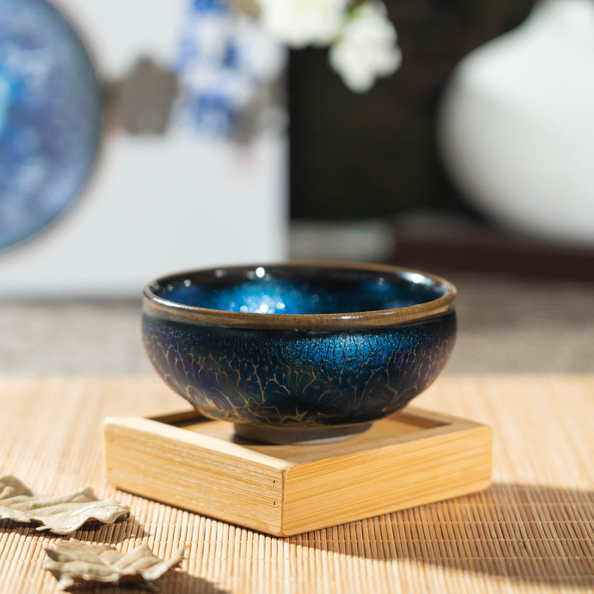 [Blue Elf Cups in Different Shapes - Jianzhan] Master Chen Huizhong's representative works